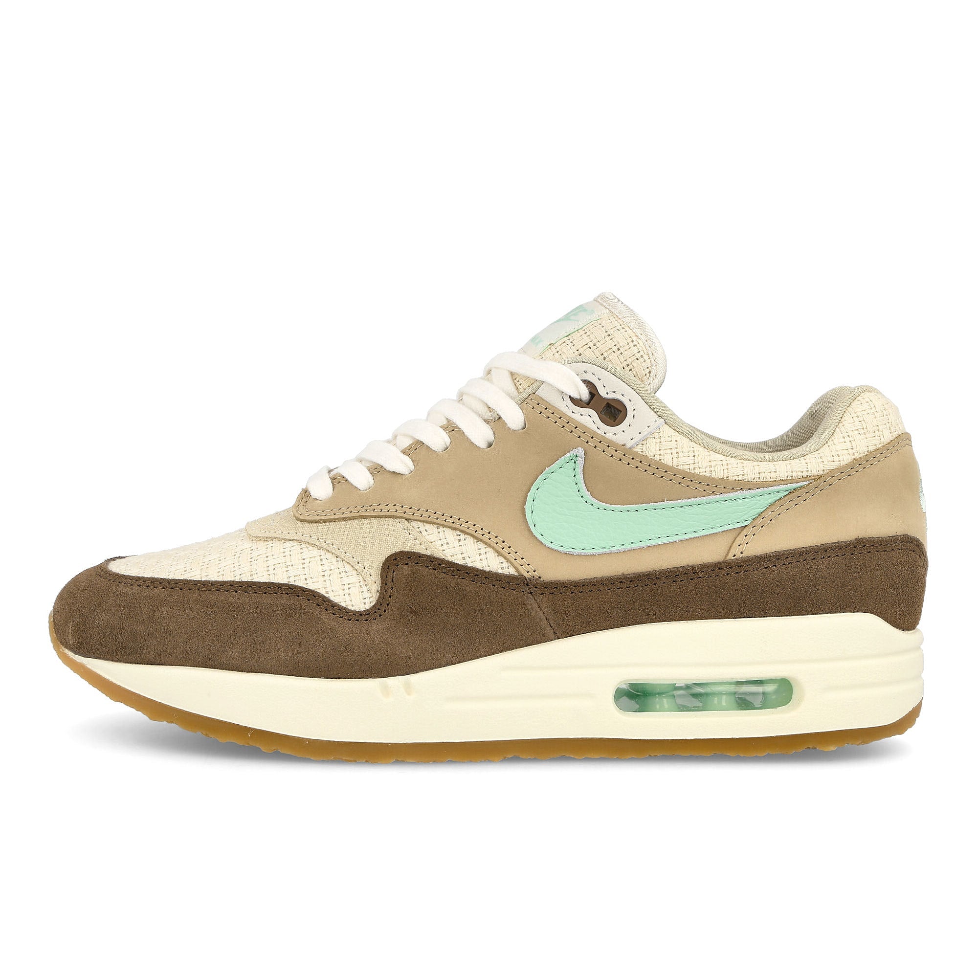 Nike air max 1 premium qs Medium Brown-Mint Foam - Mushroom - Muslin Low Top Sneakers FD5088 200 | Overkill
