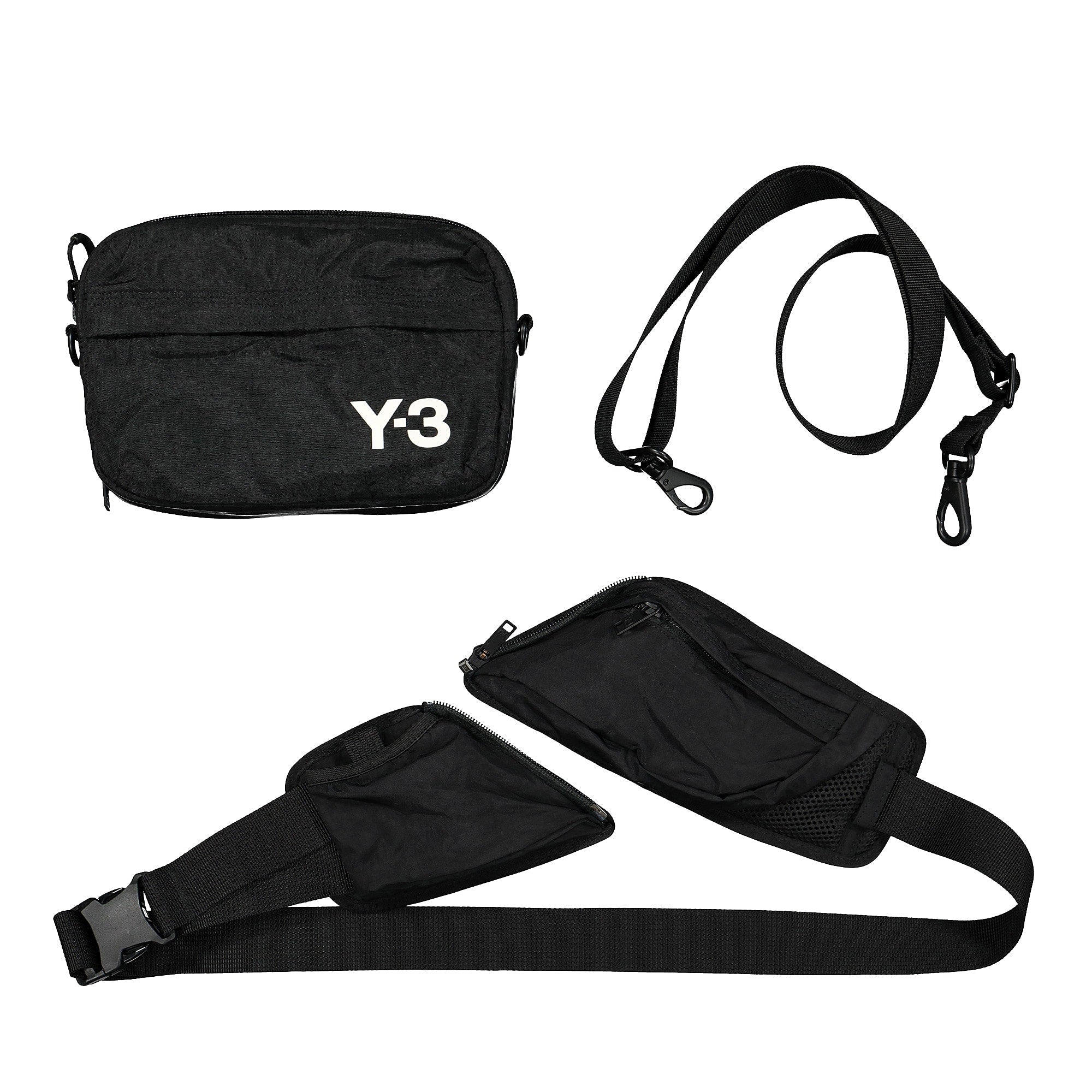 Y-3 Sling Bag Black Shoulder & Cross Body Bags FH9244 | Overkill