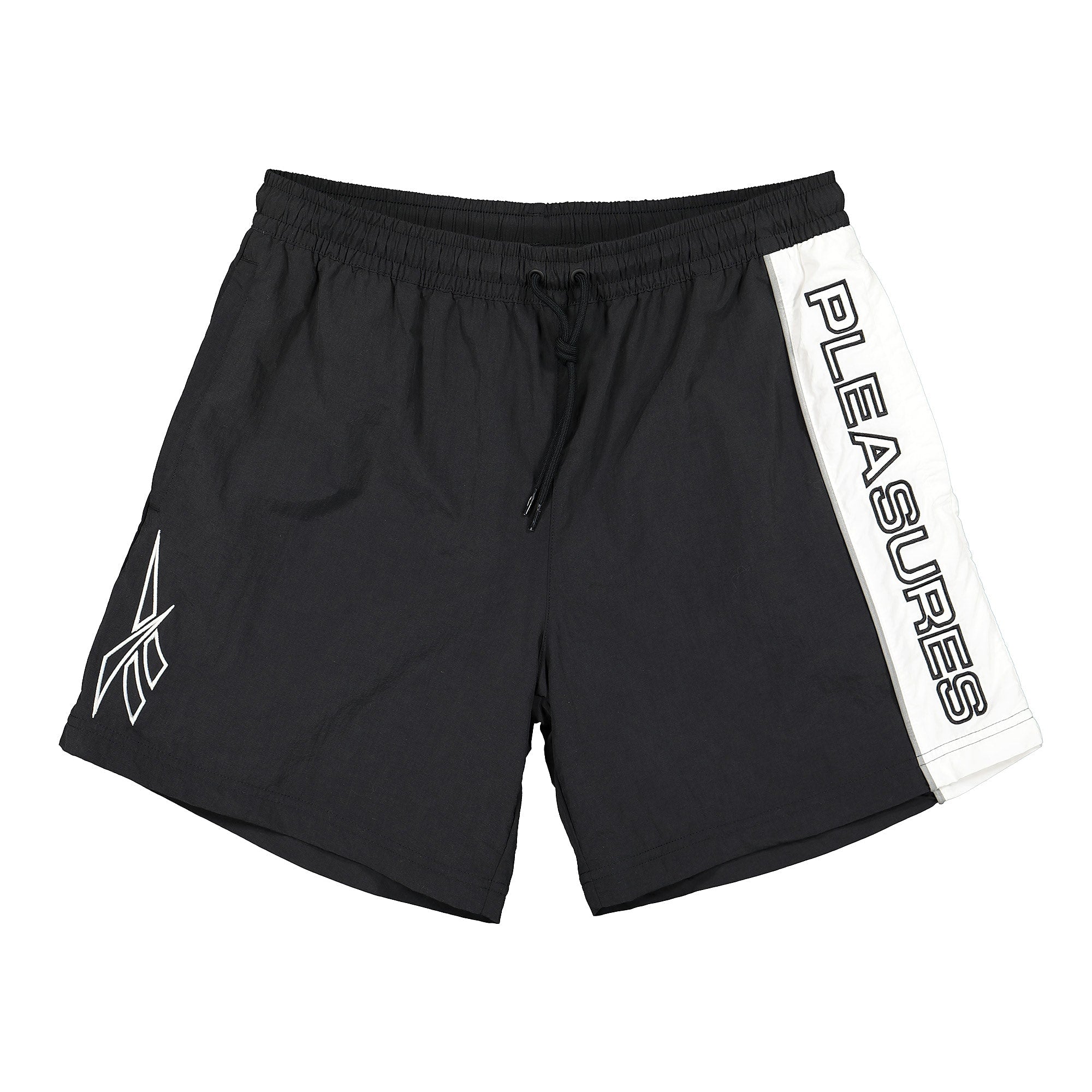 Reebok Pleasures x Reebok Classic Woven Short Black / White Shorts FH9295 | Overkill