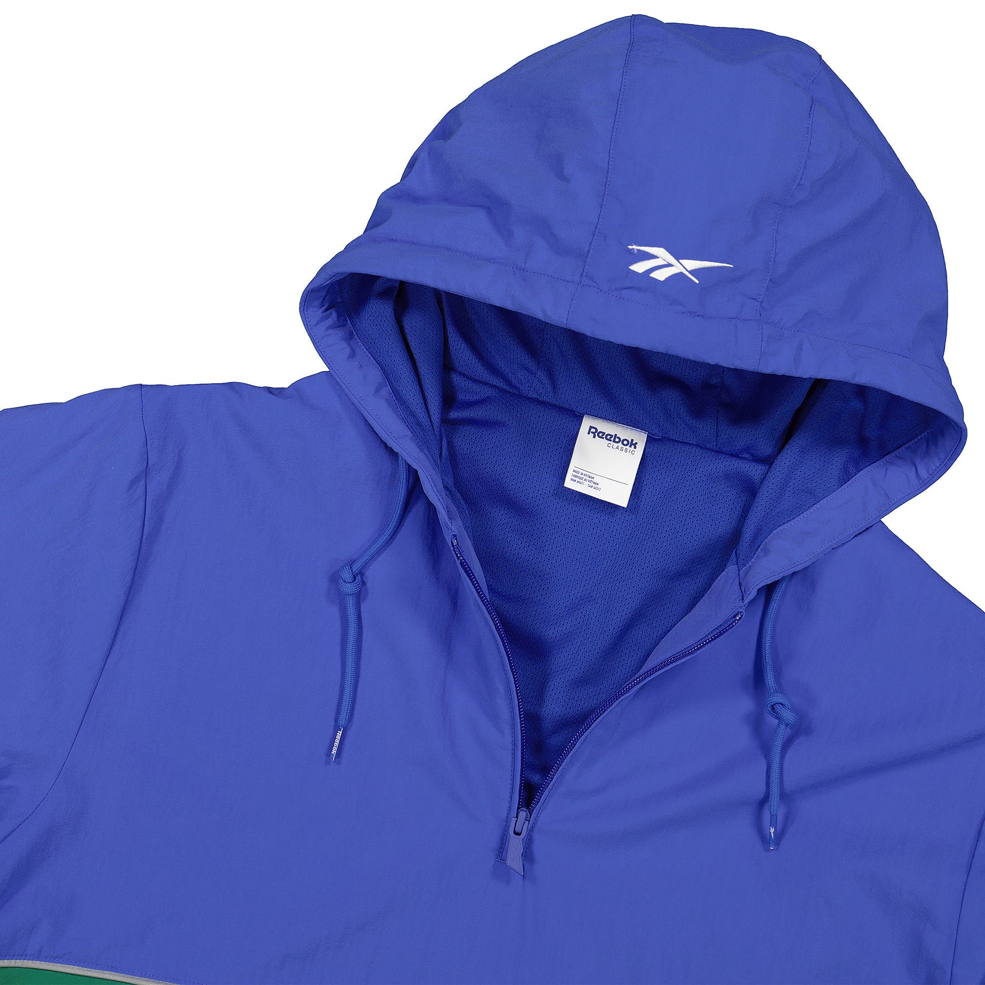 Reebok Pleasures x Reebok Classic Anorak Blue / Green Jackets Detail view 1 | Overkill