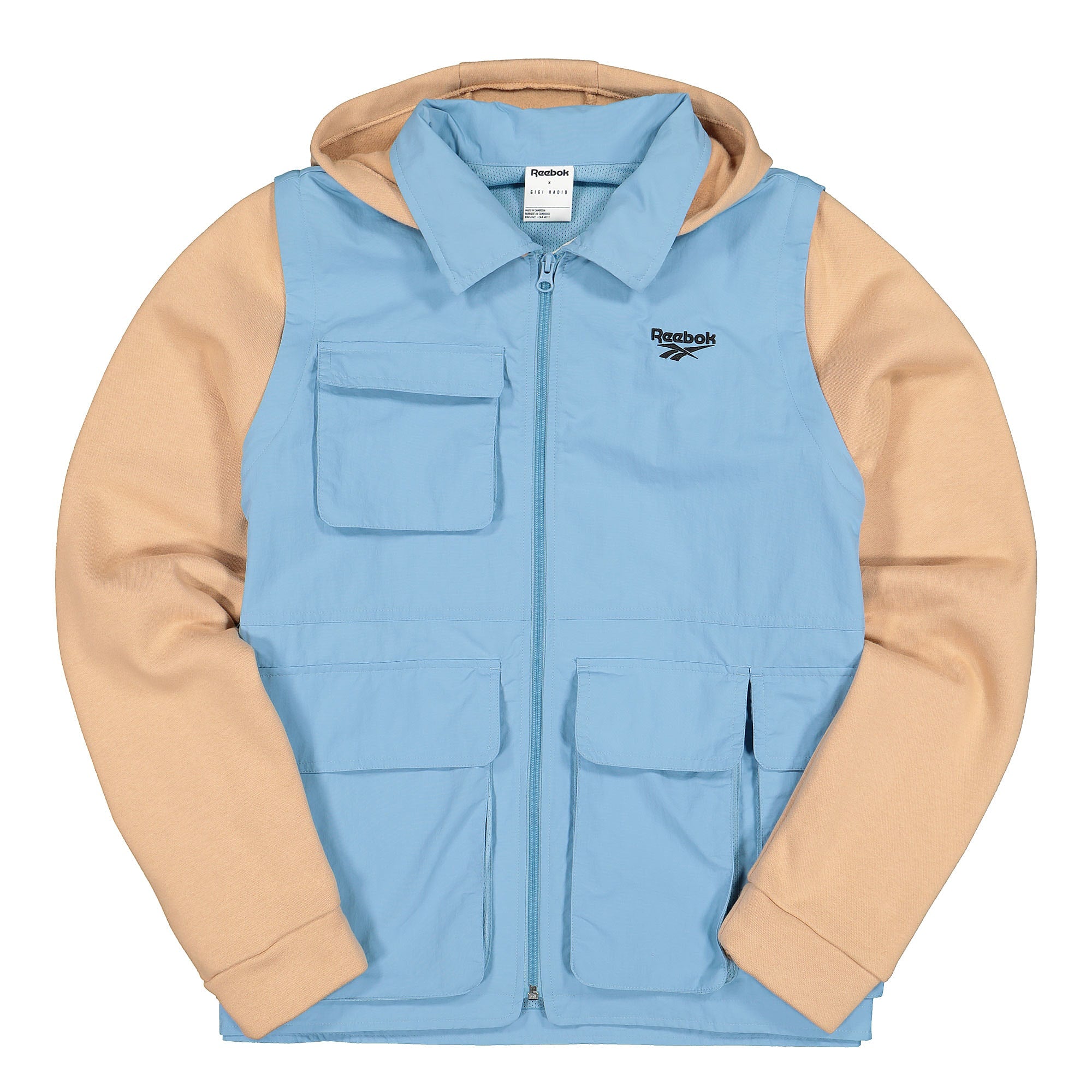 Reebok Gigi Hadid x Reebok Wmns Vest Sheer Blue / Field Tan Vests FI1998 | Overkill