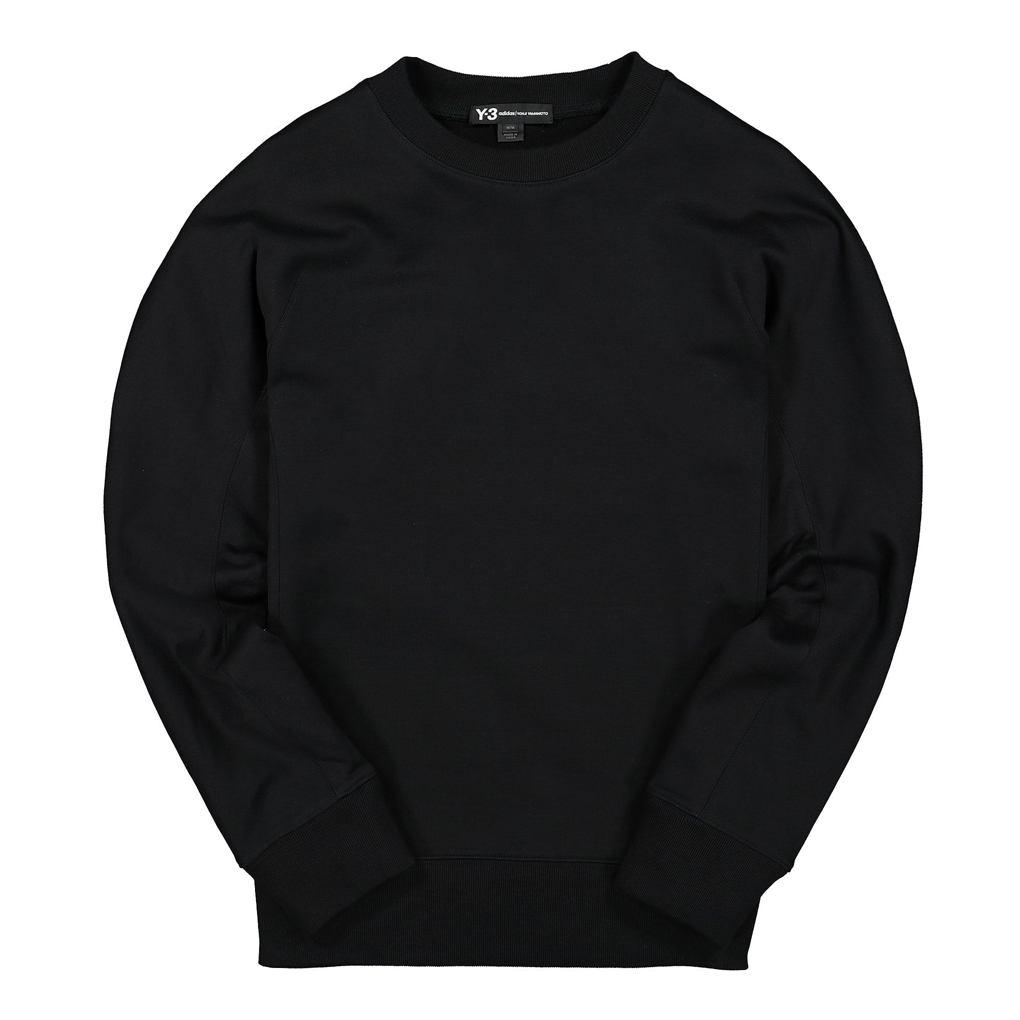 Y-3 Classic Crew Sweater Black Sweatshirts FJ0350 | Overkill