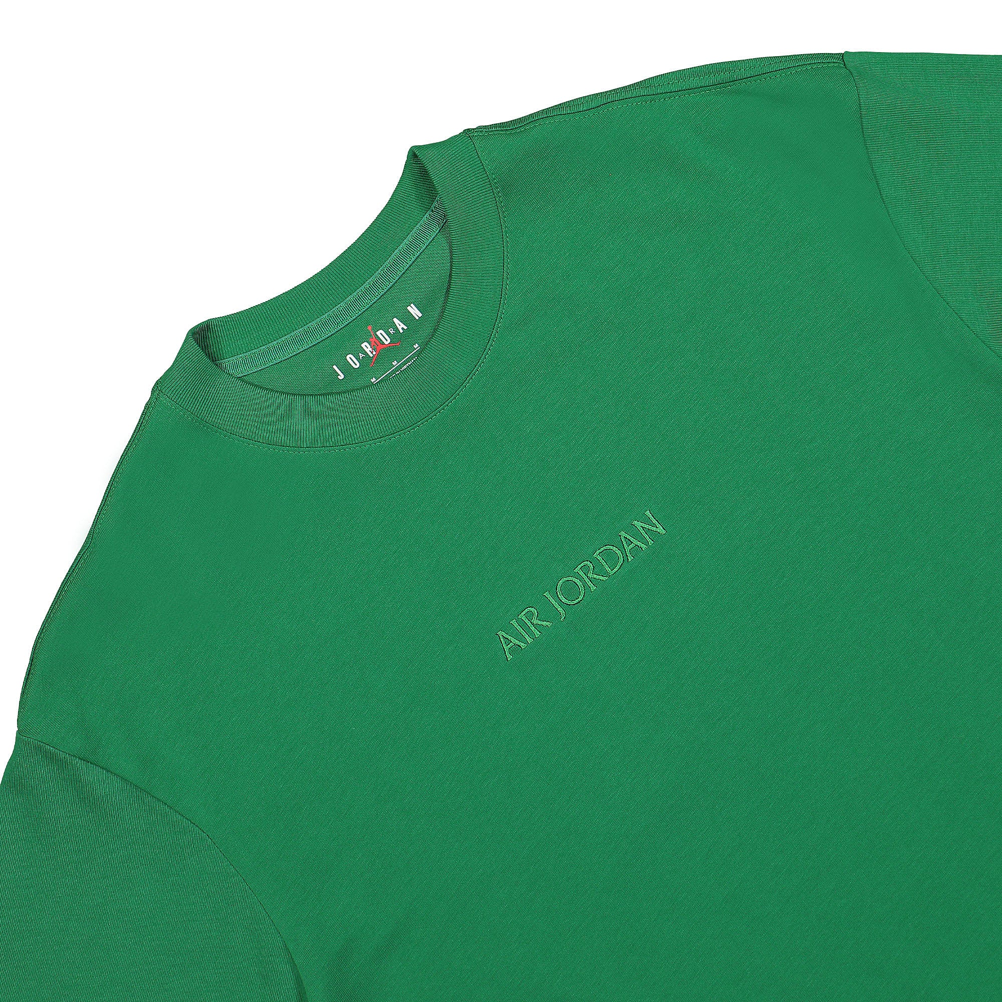 Jordan Air Jordan Wordmark Tee Pine Green T-Shirts Close-up | Overkill