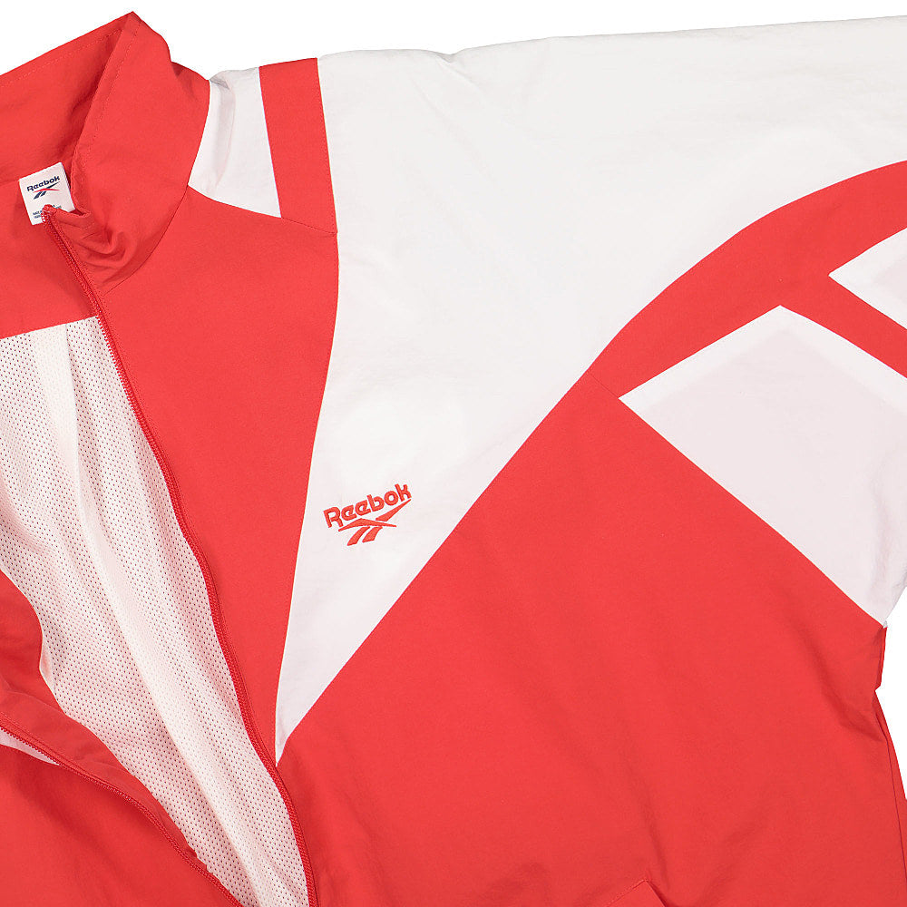 Reebok Classic International Sport Twin Vector Track Top Radiant Red Track Jackets Close-up | Overkill
