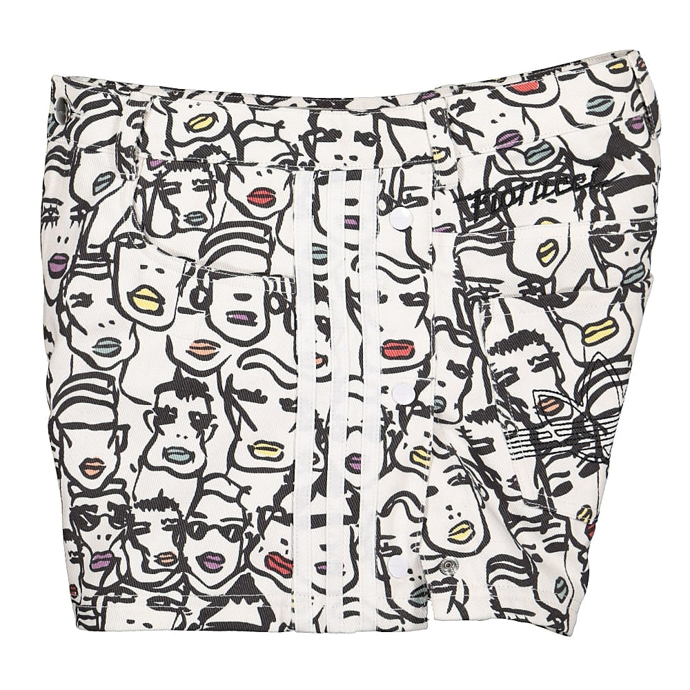 adidas Fiorucci x adidas Wmns Highlight Short Multicolor Shorts Close-up | Overkill