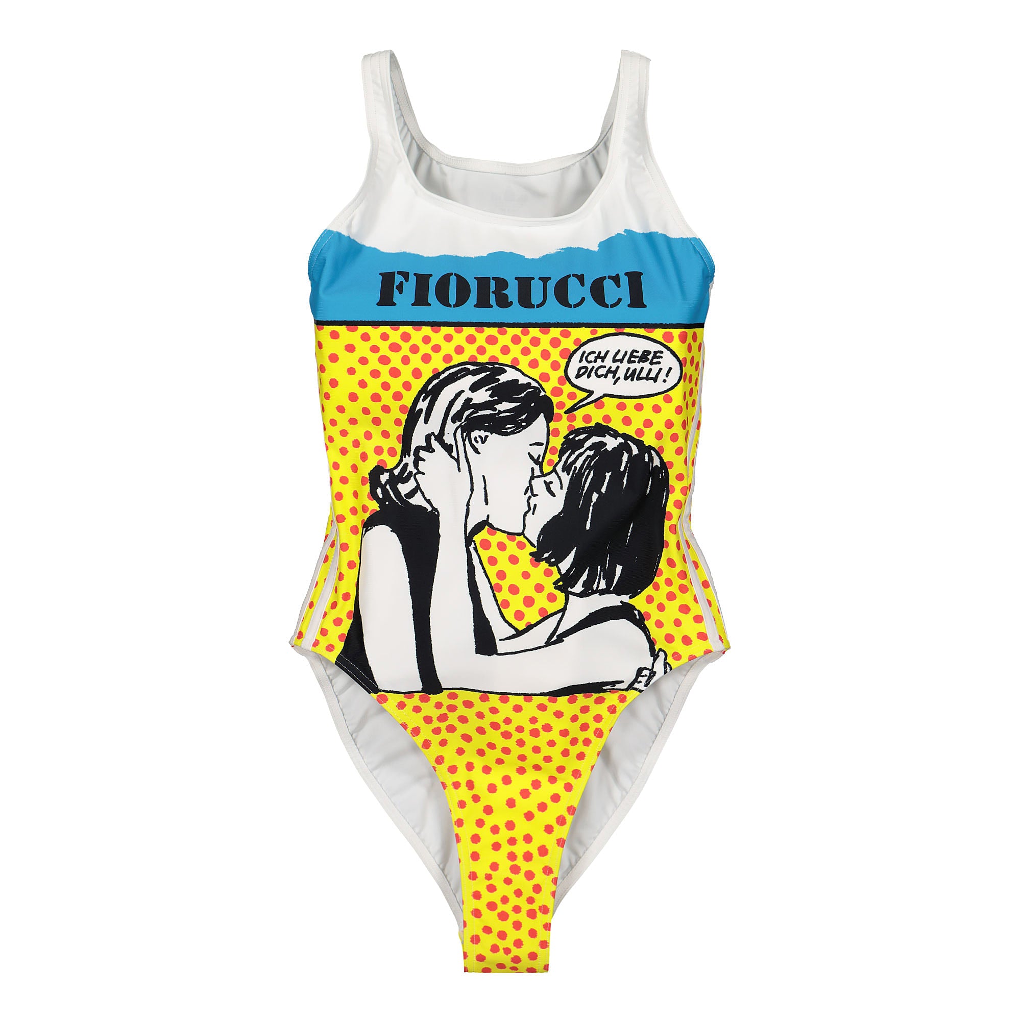 adidas Fiorucci x adidas Wmns Graphic Body White Swimwear FL4150 | Overkill