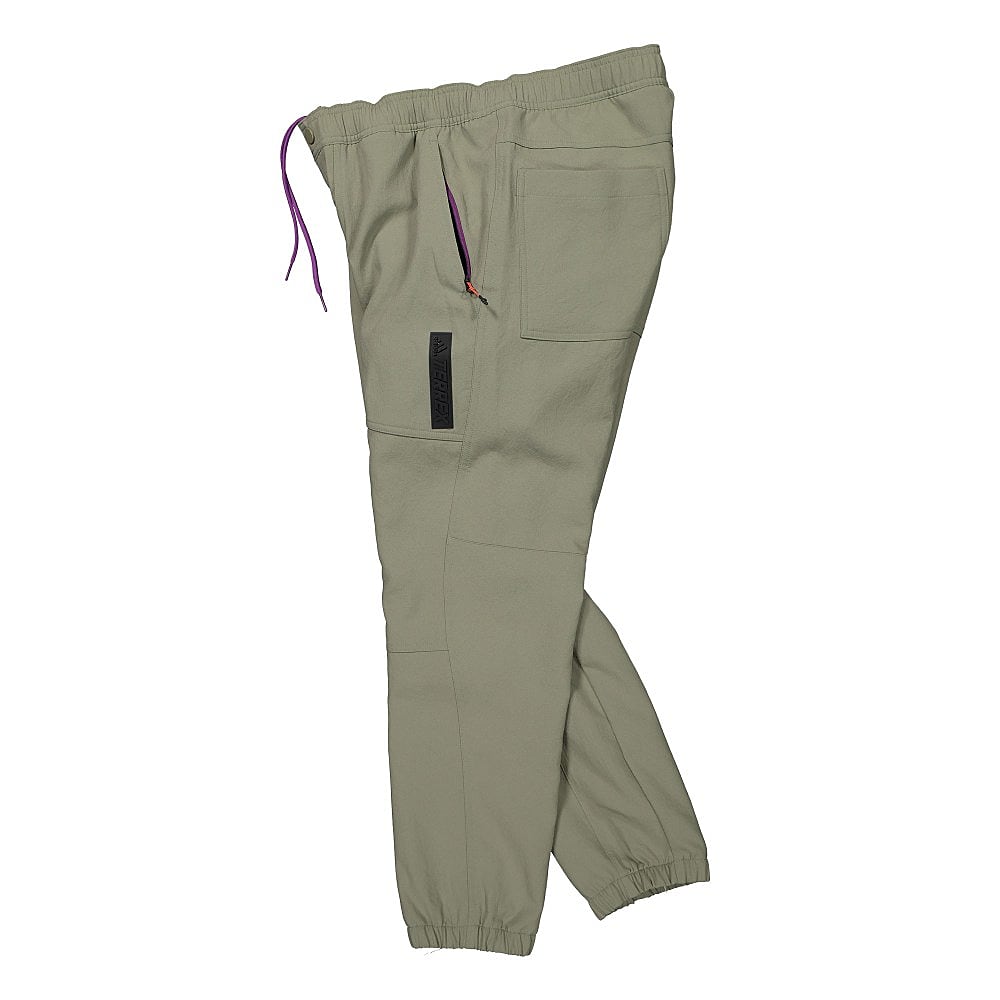 adidas Terrex Capsule Jogger Pants Legacy Green Sweat & Track Pants Close-up | Overkill