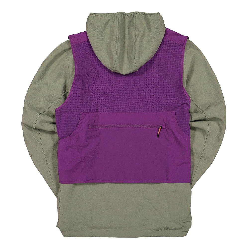 adidas Terrex Capsule 3In1 Stretch Jacket Legacy Green / Glory Purple Jackets Material | Overkill