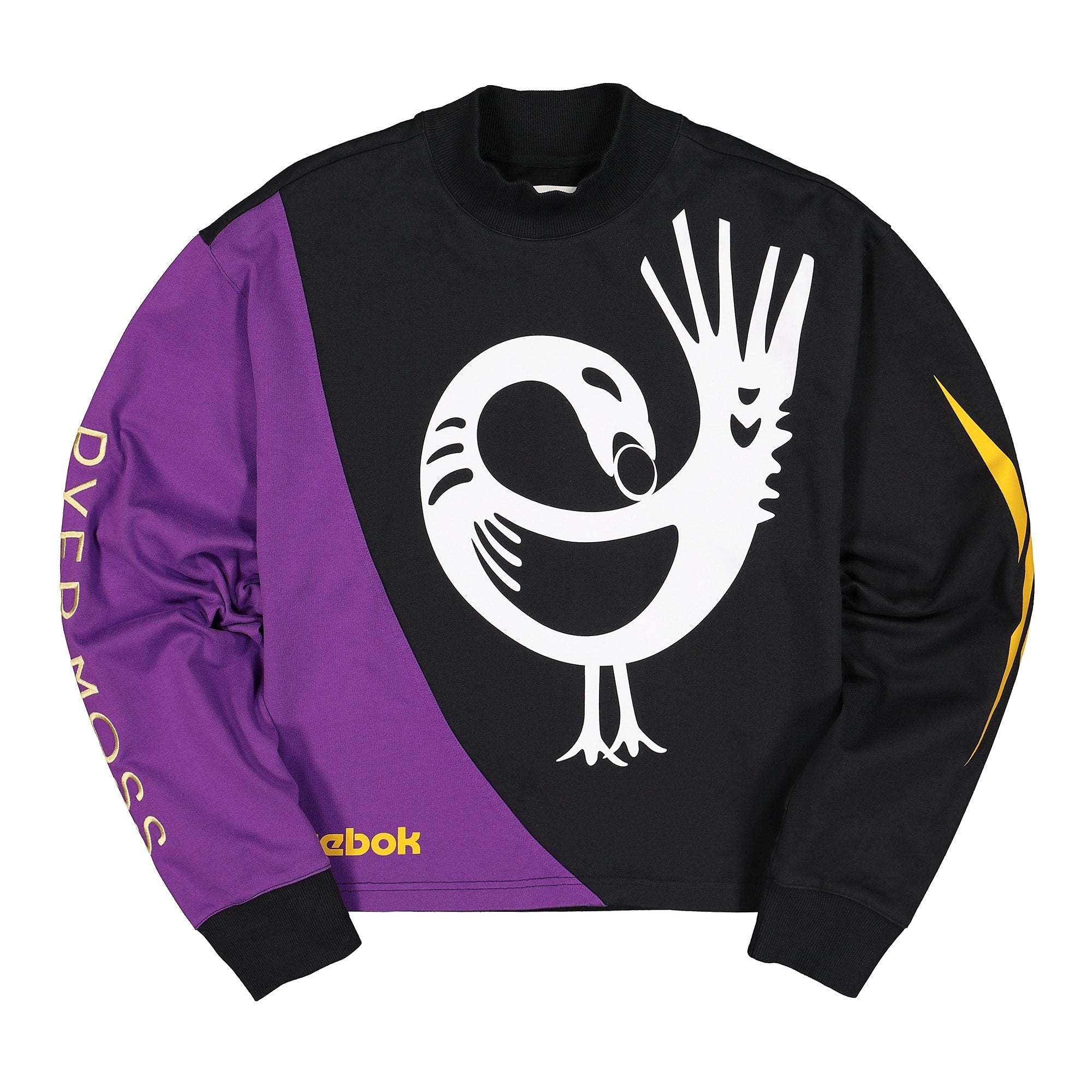 Reebok Pyer Moss x Reebok RCPM Crewneck Longsleeve Black Longsleeves FN2544 | Overkill