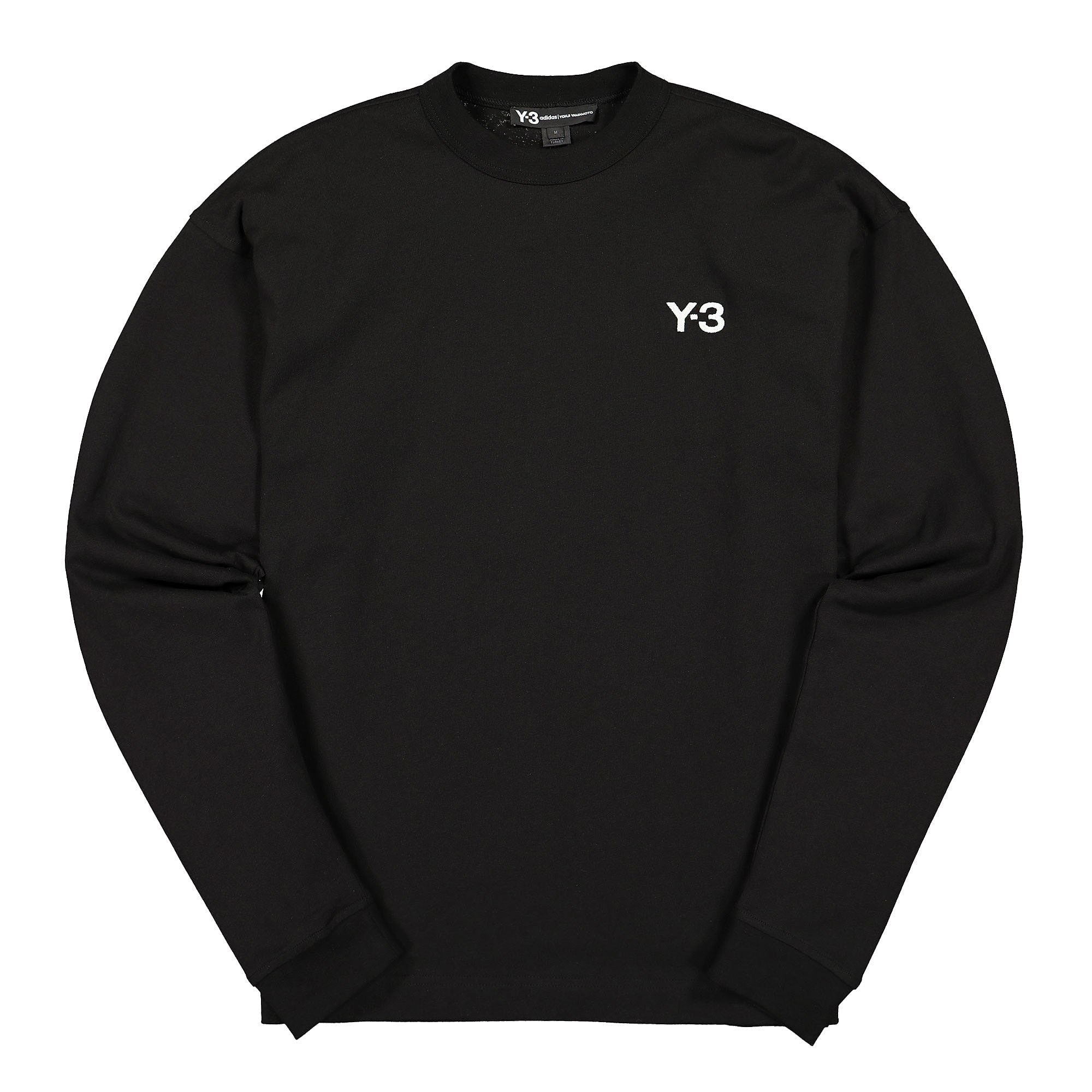 Y-3 M Alley LS Tee Black Longsleeves FP8693 | Overkill
