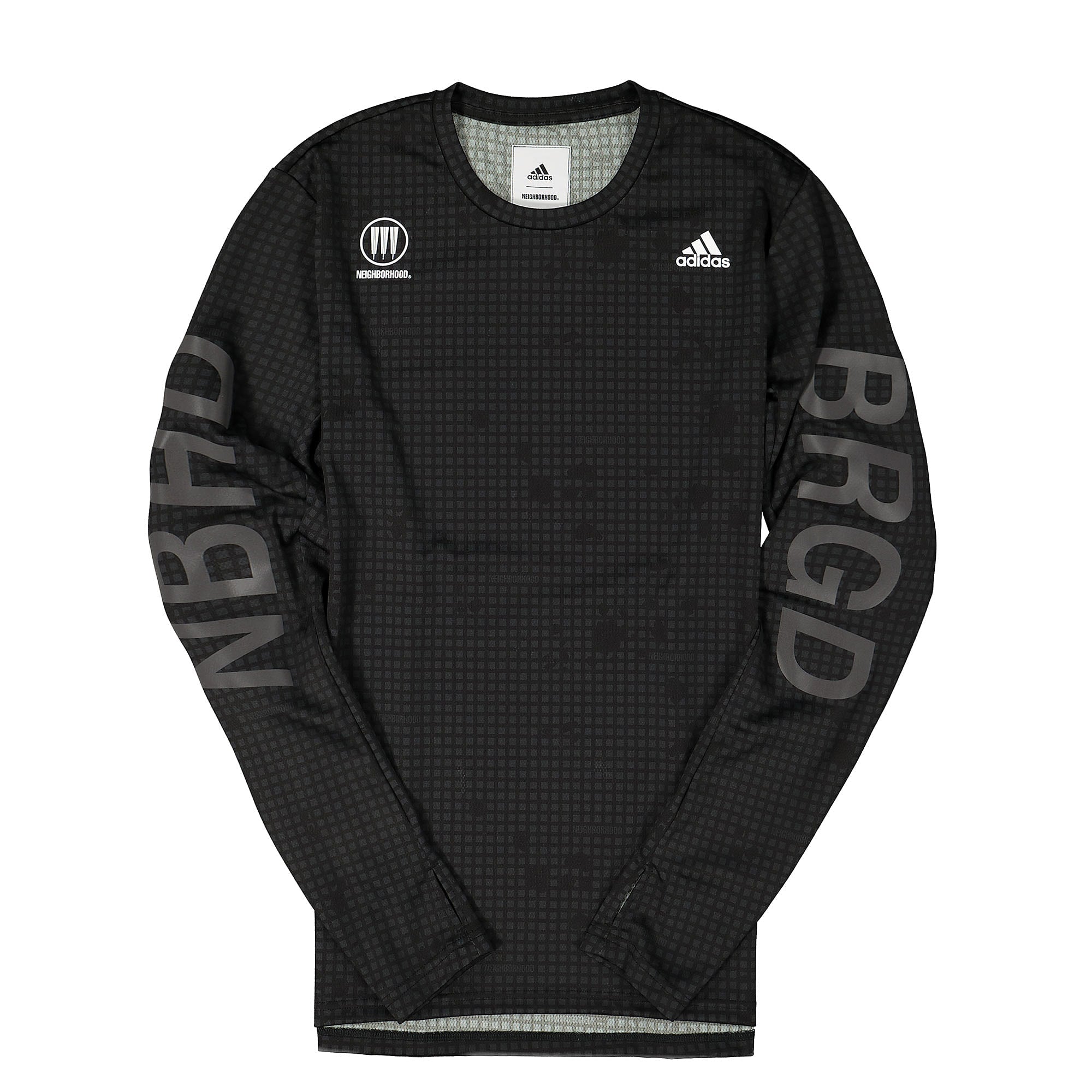 adidas Neighborhood x adidas NBHD Compression Tee Black T-Shirts FQ6818 | Overkill