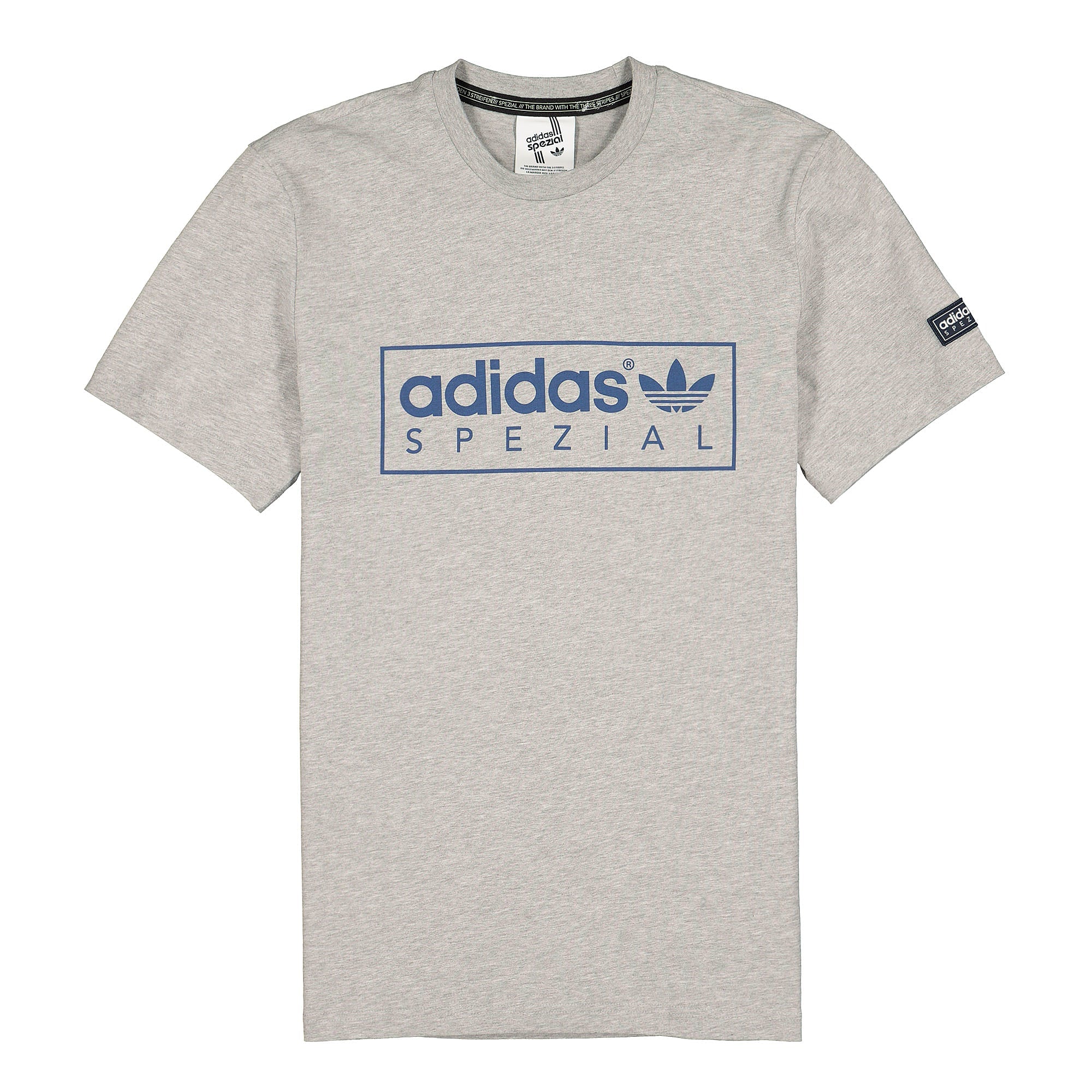 adidas Spezial McLoughlin Tee Medium Grey Heather T-Shirts FR9502 | Overkill