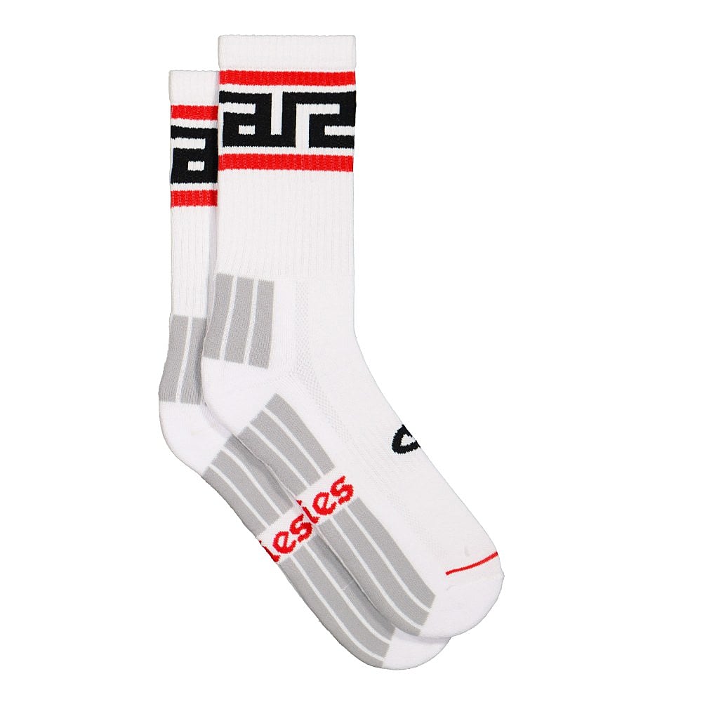Aries Meandros Socks White Socks FRAR00046 | Overkill