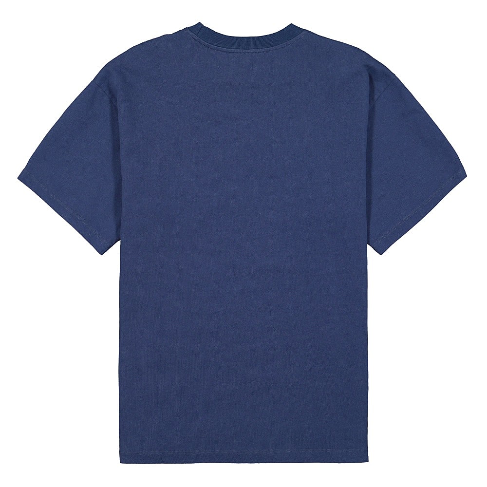 Aries Temple SS Shirt Blue T-Shirts Material | Overkill