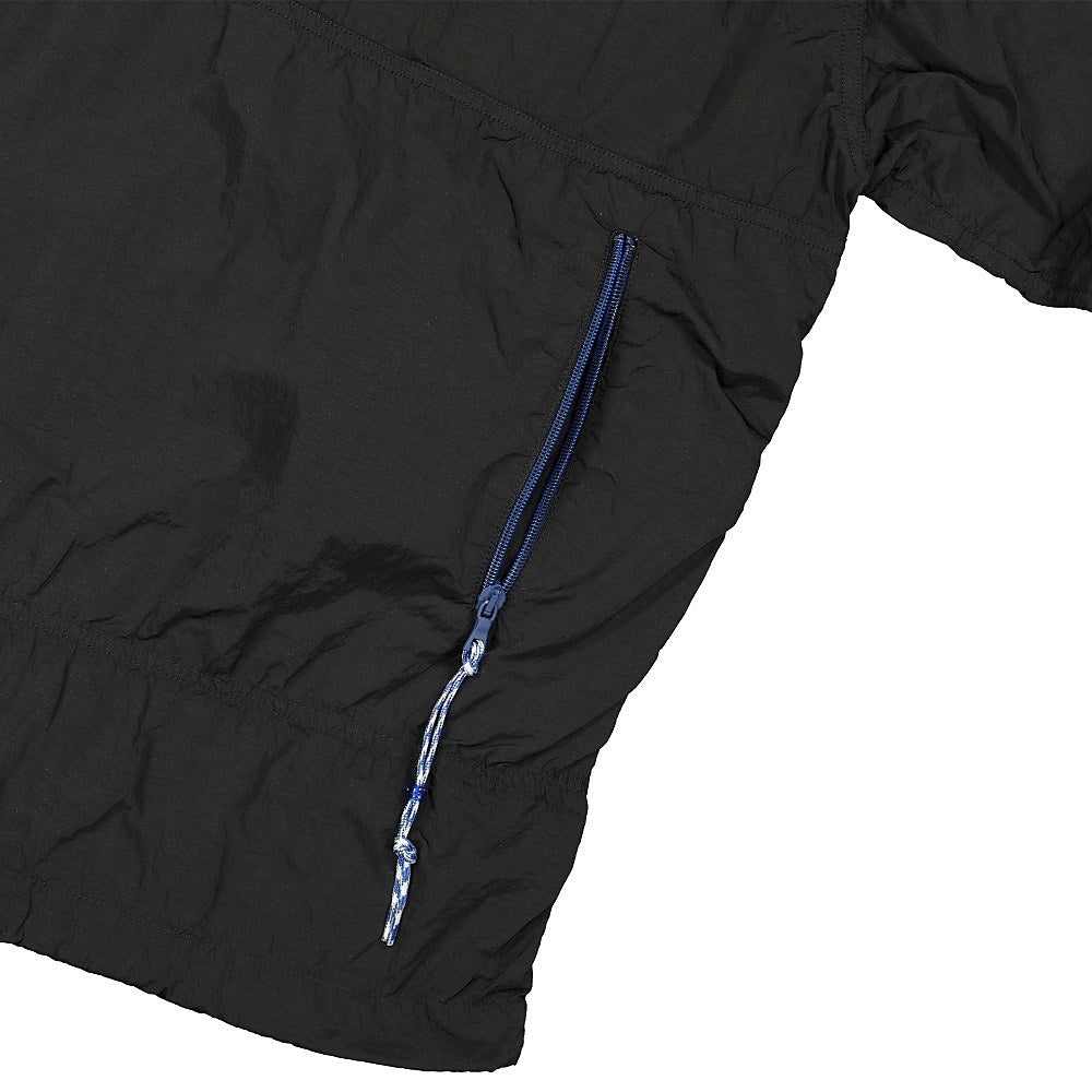 Aries Windbreaker Half Zip Jacket Black Windbreaker Detail view 1 | Overkill