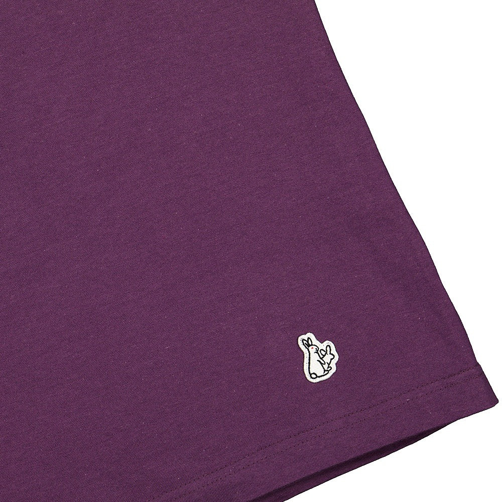 Fucking Rabbits Thank You For Not Smoking Tee Purple T-Shirts Detailfoto | Overkill
