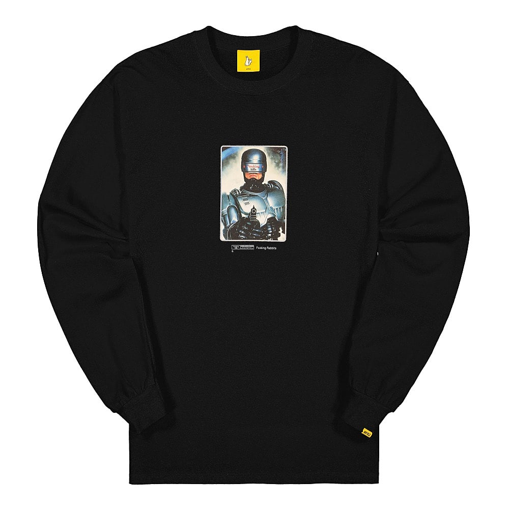 Fucking Rabbits Thank You For Not Smoking Longsleeve Tee Black Longsleeves FRC599 | Overkill