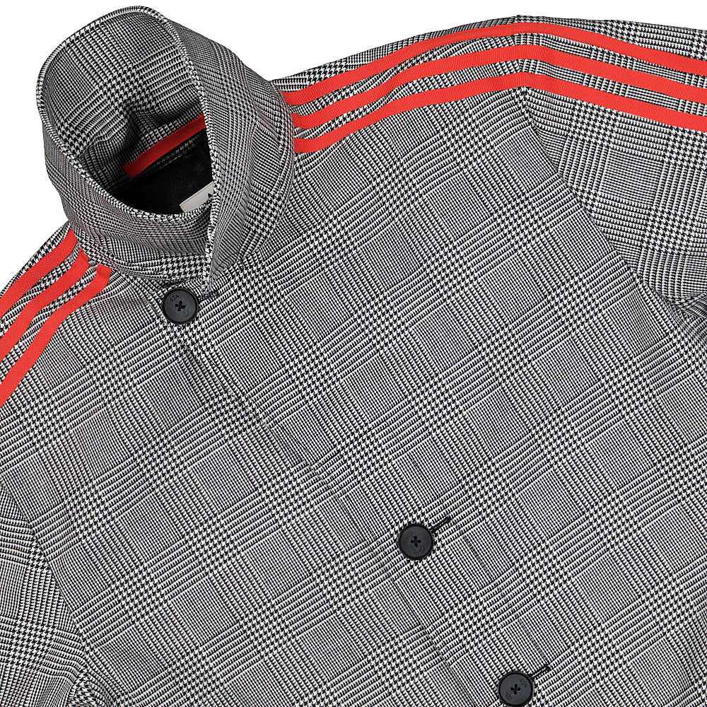 adidas 424 x adidas Trench Coat White / Black / Red Jackets Close-up | Overkill