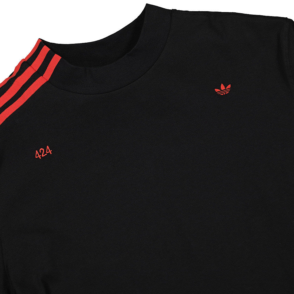 adidas 424 x adidas Vocal Tee Black T-Shirts Close-up | Overkill