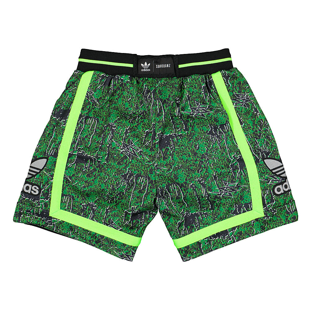 adidas Sankuanz x adidas BB Shorts Black Shorts Close-up | Overkill