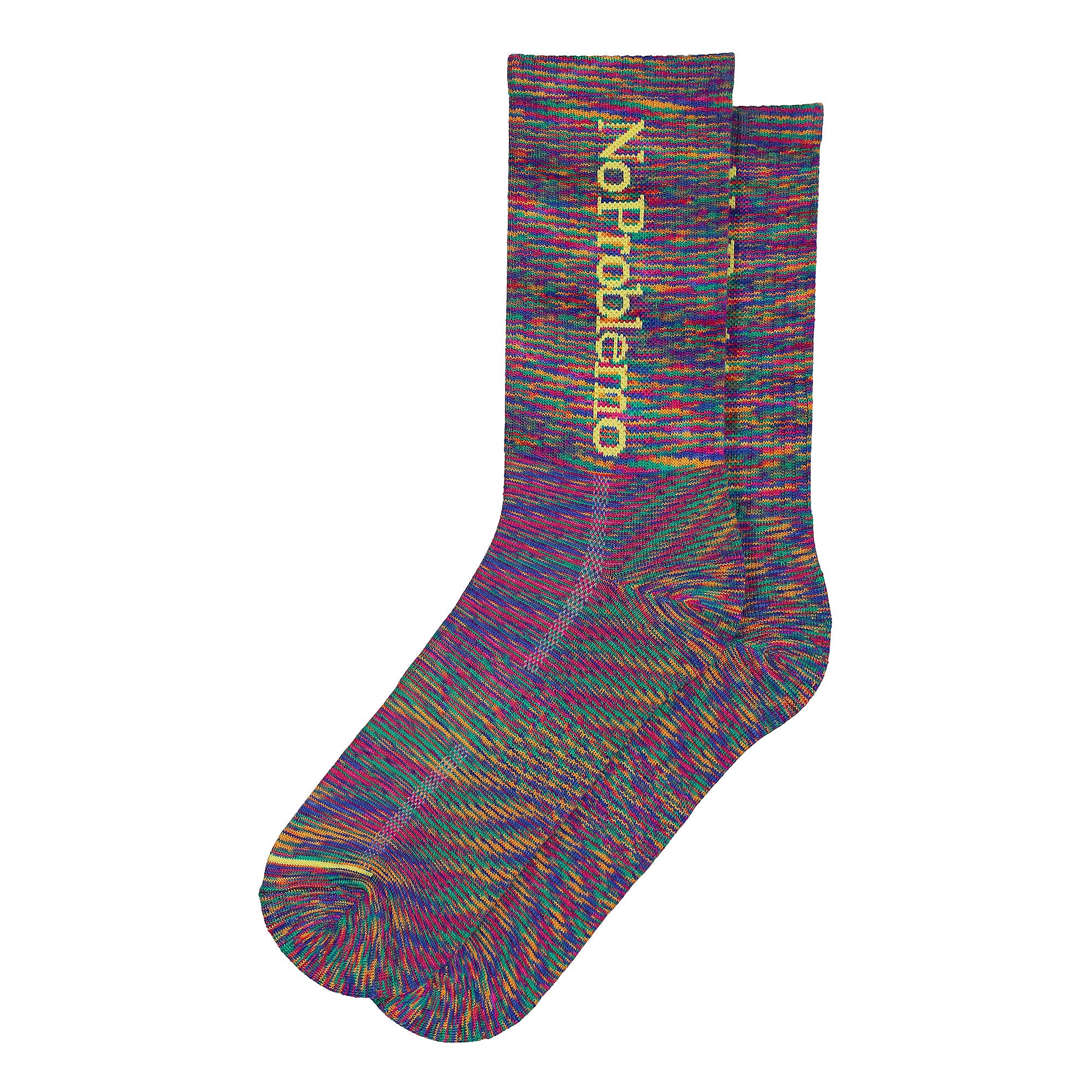 Aries Space Dye No Problemo Socks Purple Socks FSAR00044 | Overkill