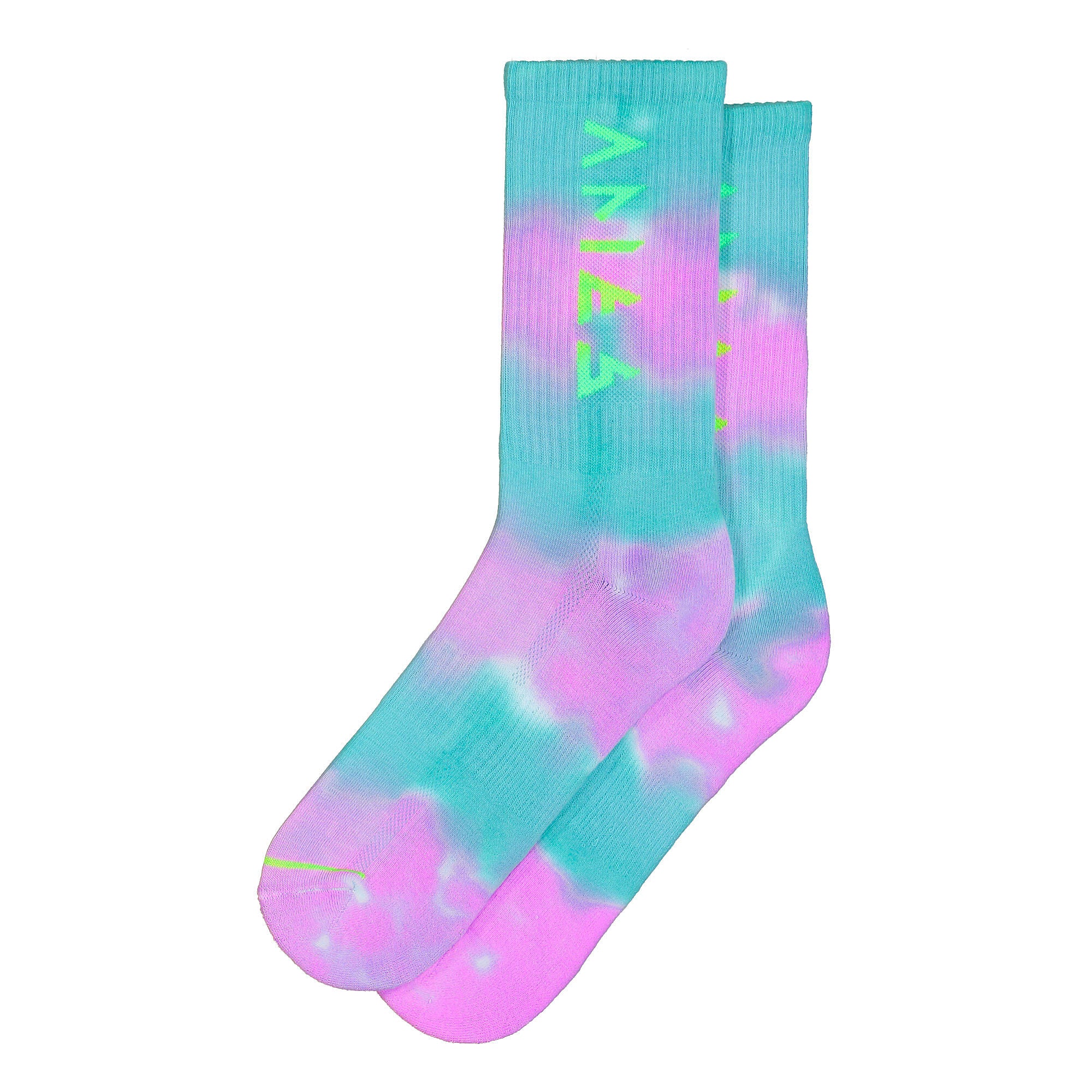 Aries Tie Dye Rune Socks Yellow Socks FSAR00047 | Overkill