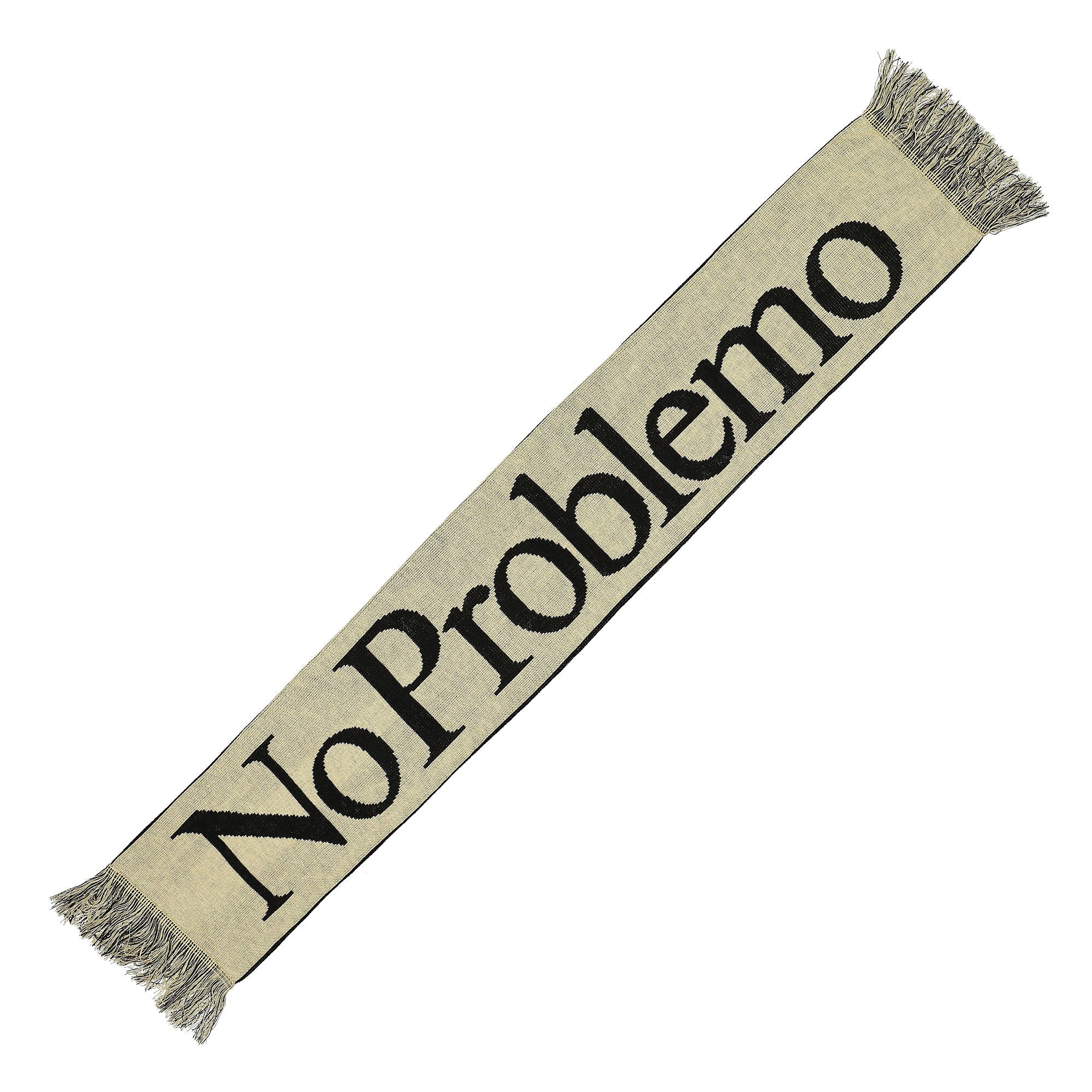 Aries No Problemo Scarf Black / White Scarves Material | Overkill