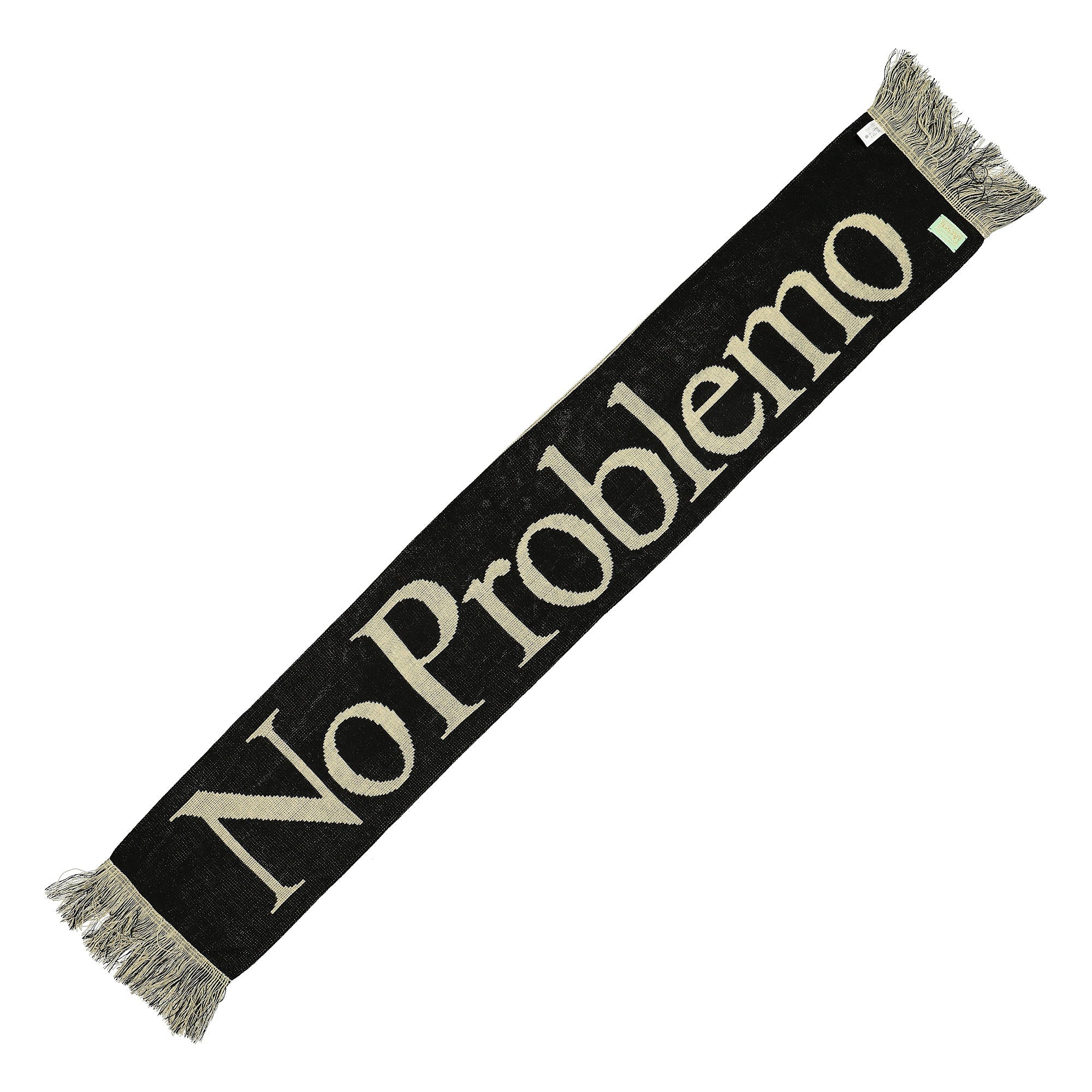 Aries No Problemo Scarf Black / White Scarves Close-up | Overkill