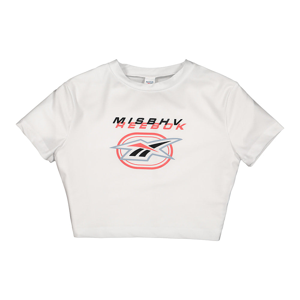 Reebok MISBHV x Reebok Wmns Cropped Tee White T-Shirts FT6015 | Overkill