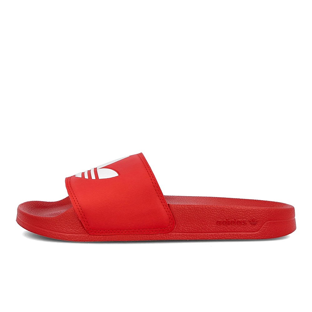 adidas adilette lite Scarlet-Footwear White-Scarlet Slides, Sandals & Slippers FU8296 | Overkill