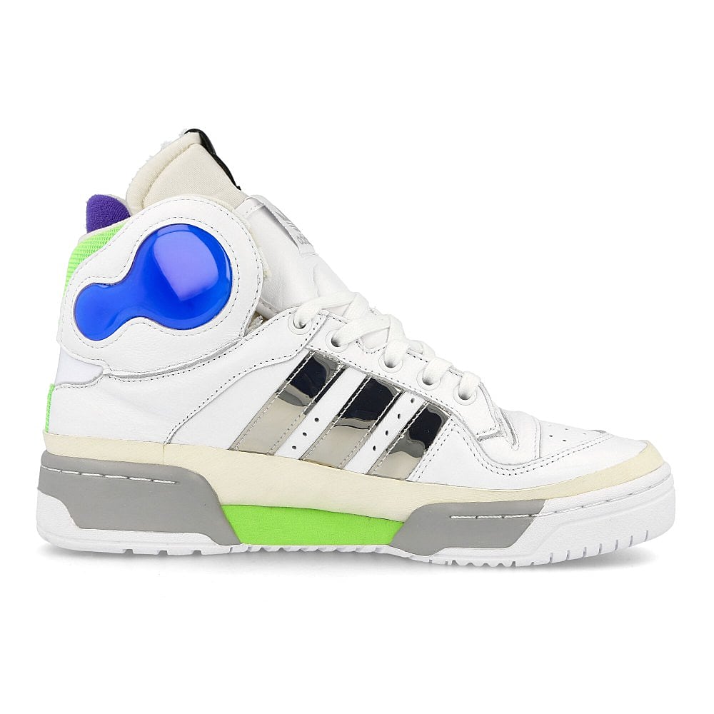 adidas Sankuanz x adidas Rivalry Hi Footwear White-Silver Metallic-Footwear White Sneakers Silhouette | Overkill