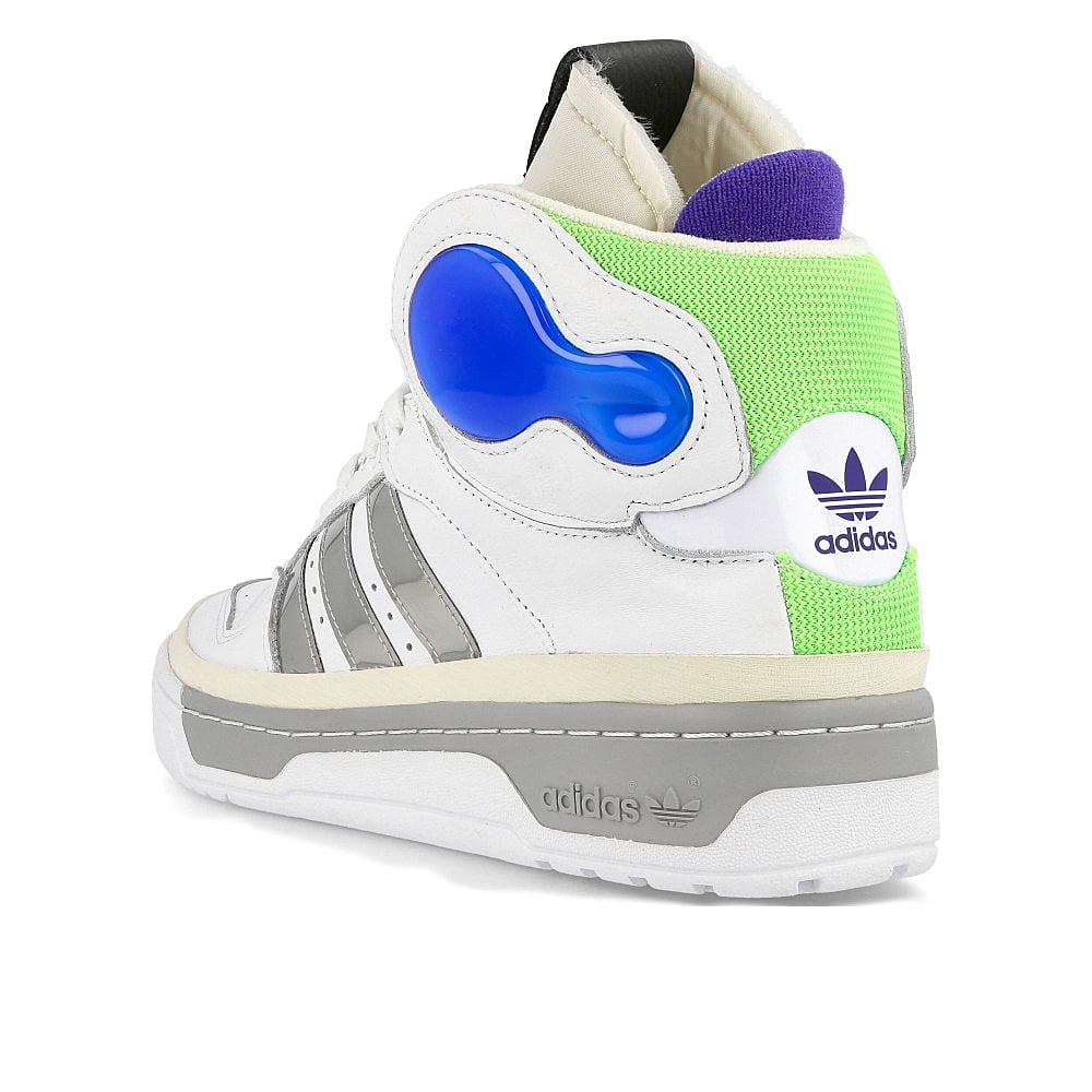 adidas Sankuanz x adidas Rivalry Hi Footwear White-Silver Metallic-Footwear White Sneakers Material | Overkill