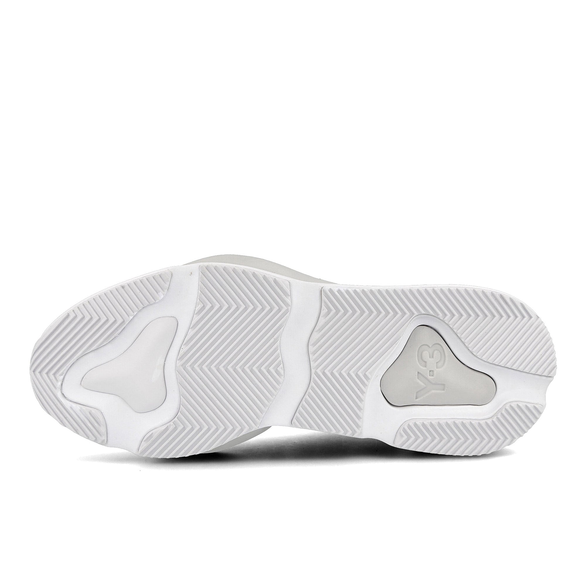 Y-3 kaiwa Silver Metallic-Running White-Silver Metallic Sneakers Detail View 1 | Overkill