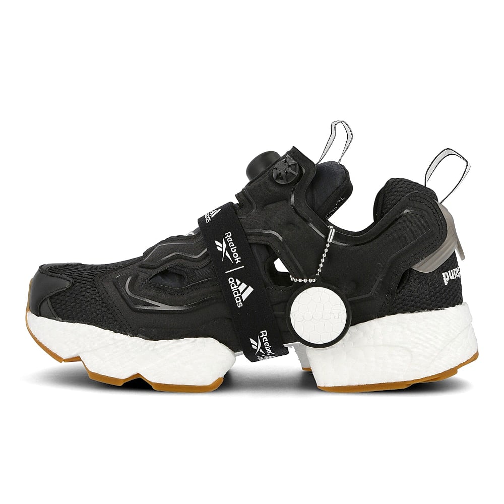 Reebok adidas x Reebok Instapump Fury BOOST Black-White Low Top Sneakers FU9239 | Overkill