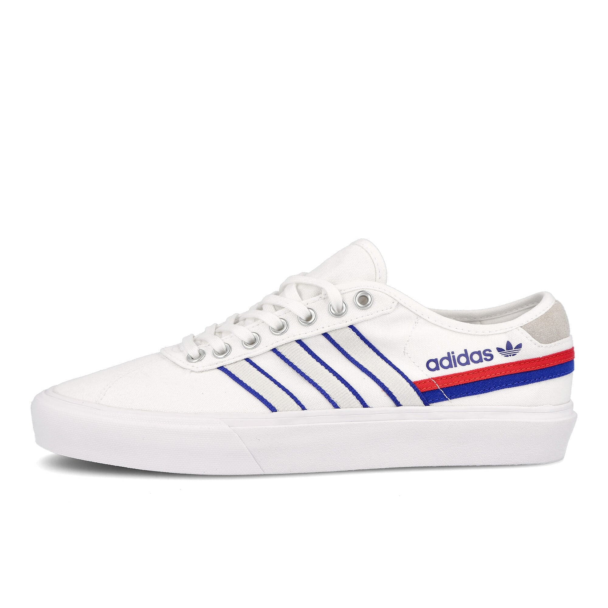 adidas delpala Footwear White / Scarlet / Team Royal Blue FV0639 | Overkill