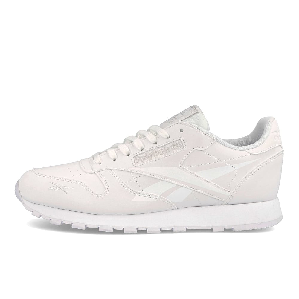 Reebok classic leather White /White-Porcelain Low Top Sneakers FV2107 | Overkill
