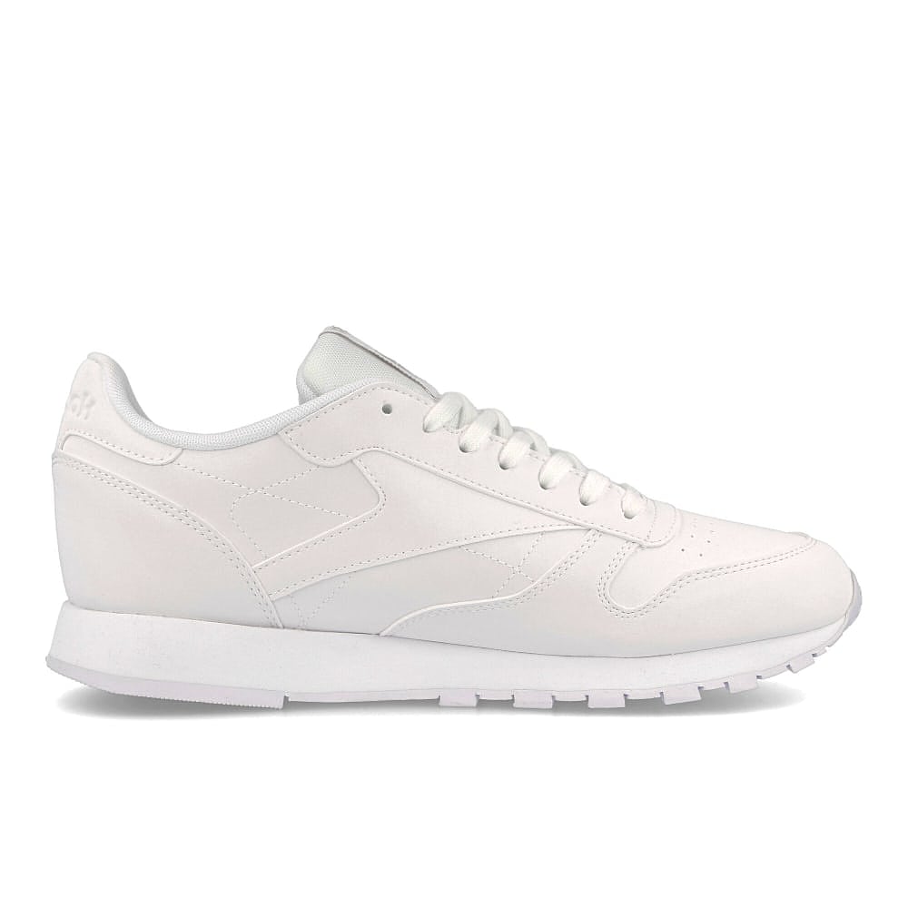 Reebok classic leather White /White-Porcelain Low Top Sneakers Silhouette | Overkill