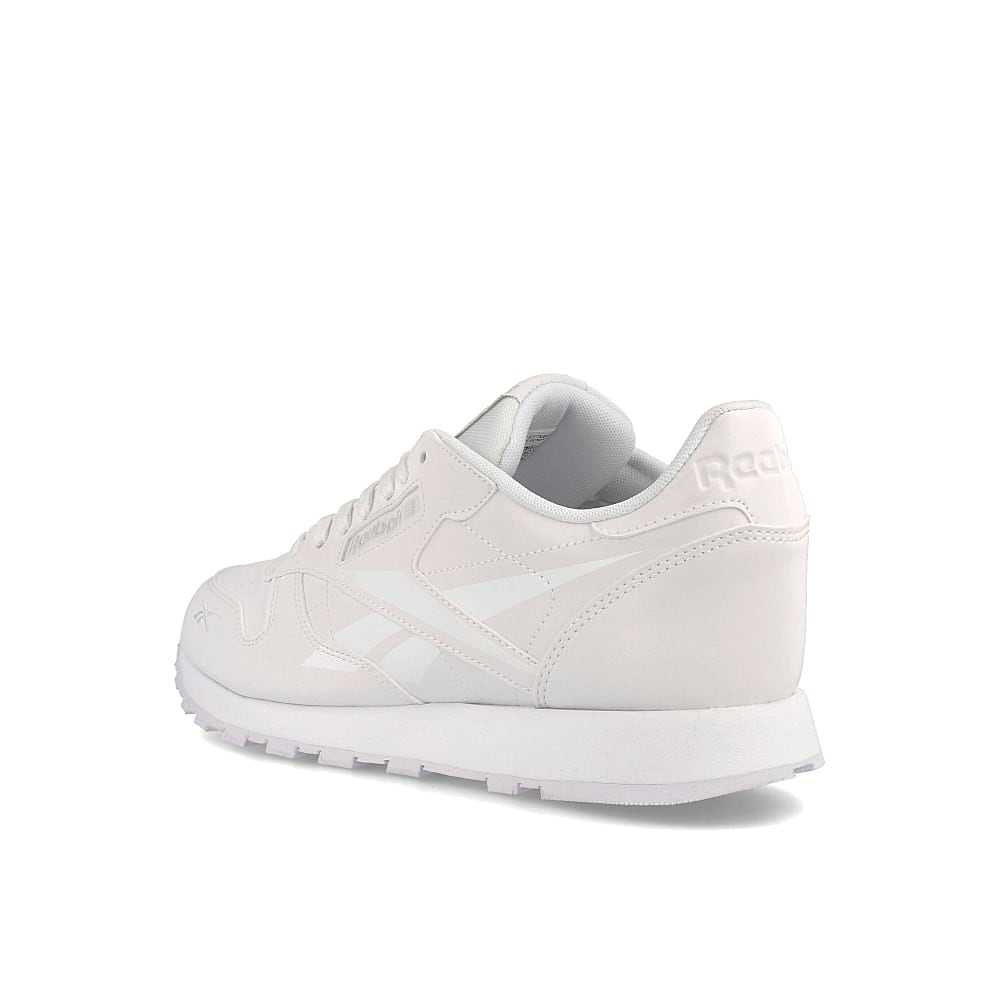Reebok classic leather White /White-Porcelain Low Top Sneakers Material | Overkill