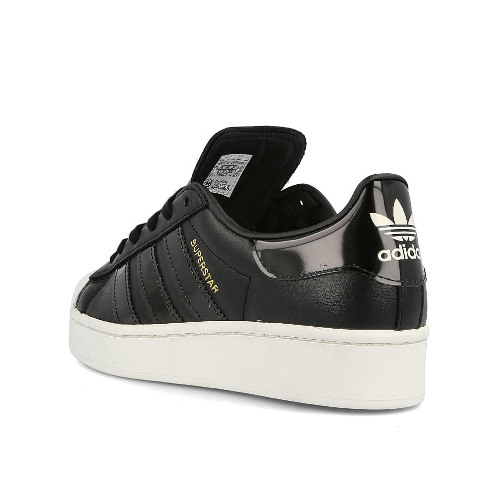 adidas wmns superstar bold Core Black-Off White-Gold Metallic Sneakers Material | Overkill