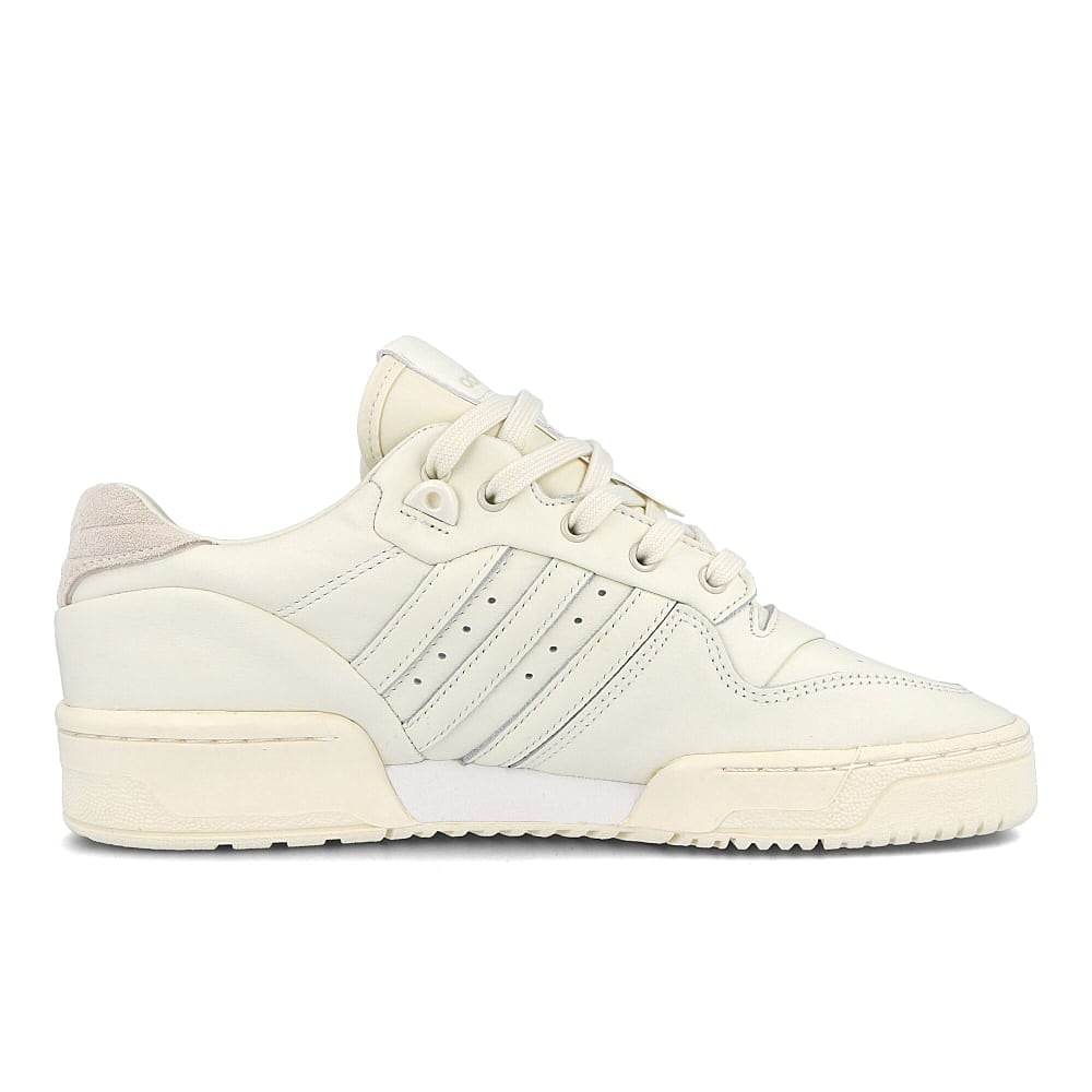 adidas rivalry low Off White-Off White-Running White Sneakers Silhouette | Overkill