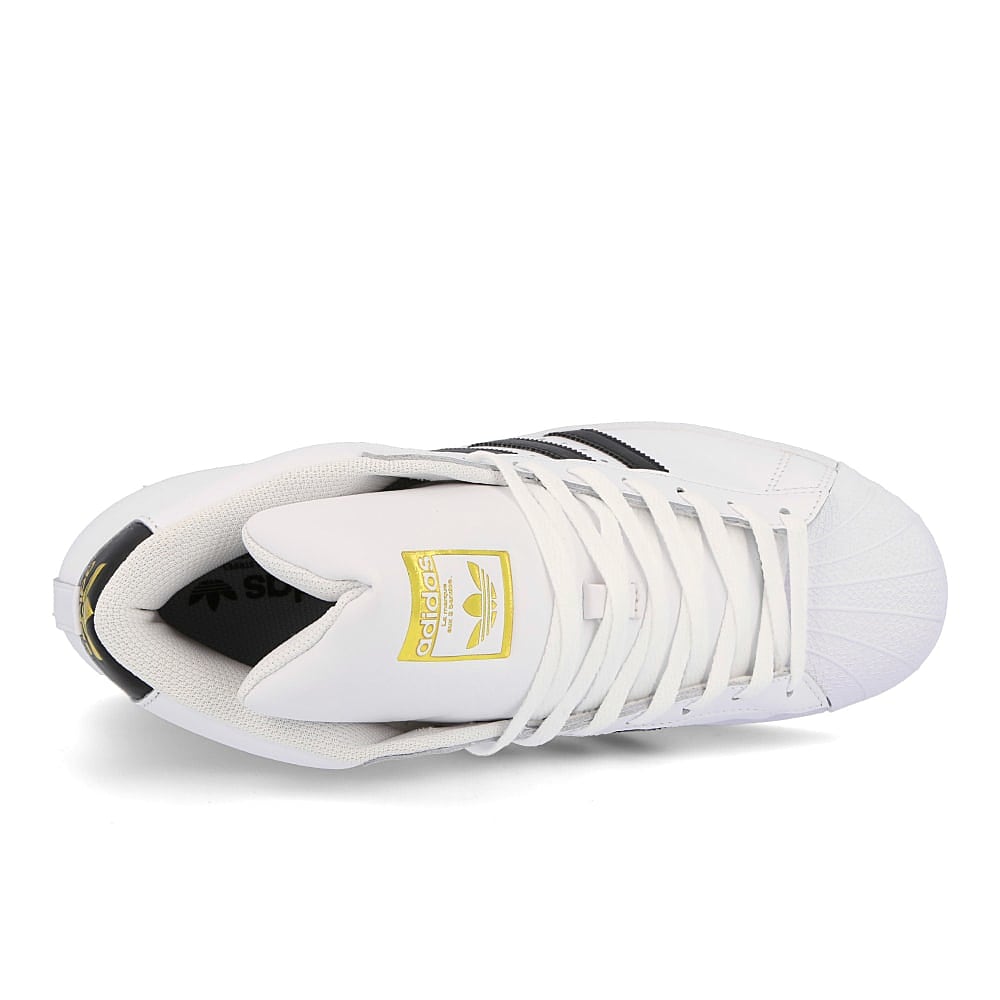 adidas pro model Footwear White-Core Black-Gold Foil Sneakers Detailfoto | Overkill