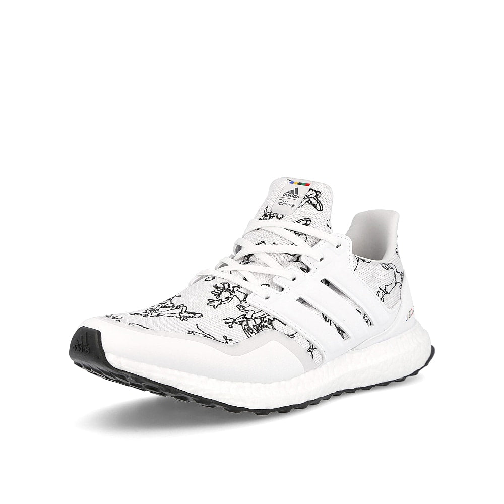 adidas Disney x adidas UltraBOOST DNA Running White-Running White-Blue Sneakers Close Up | Overkill