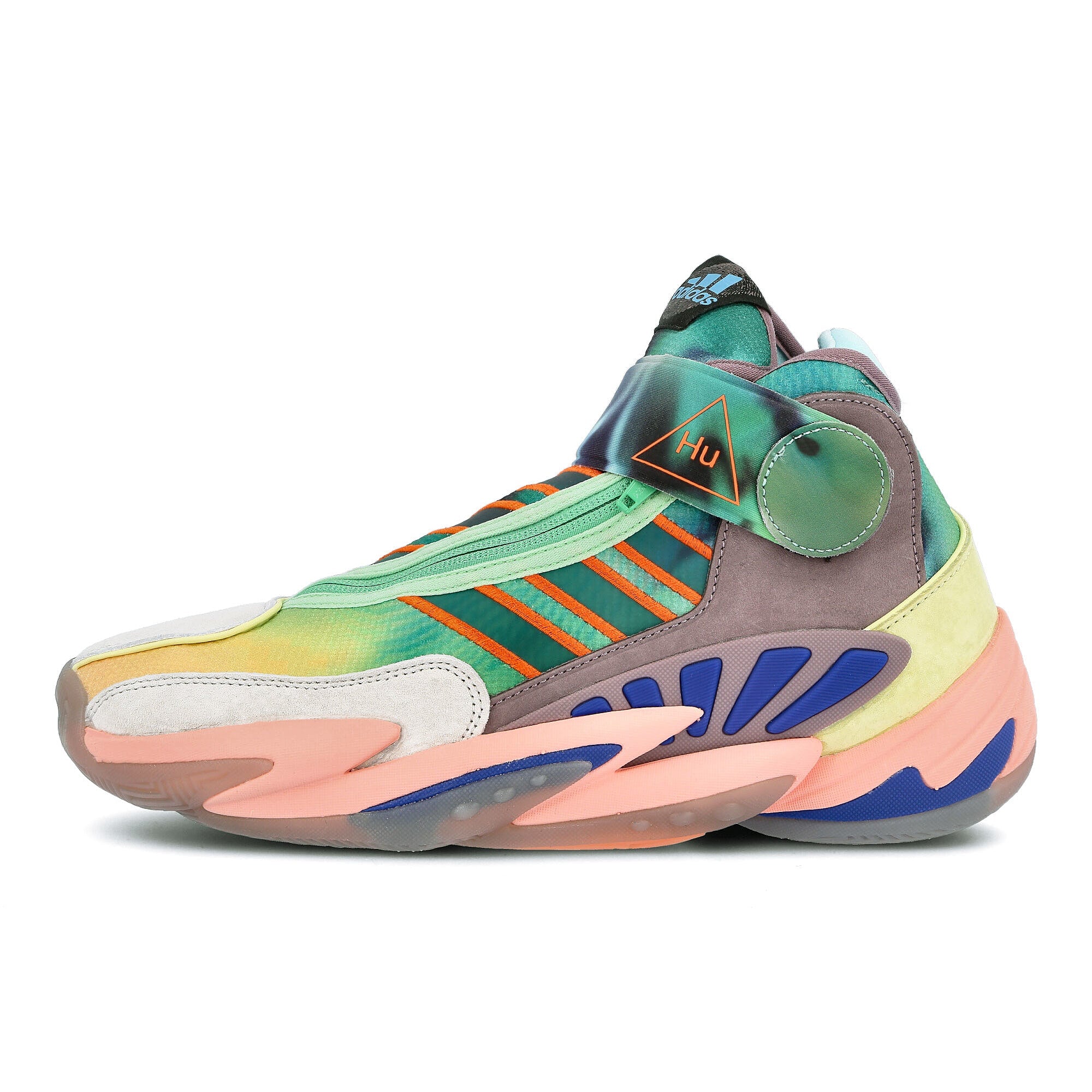 adidas Pharrell Williams x adidas 0 TO 60 Yellow Tint-Legacy Purple-Clear Brown Sneakers FV7333 | Overkill