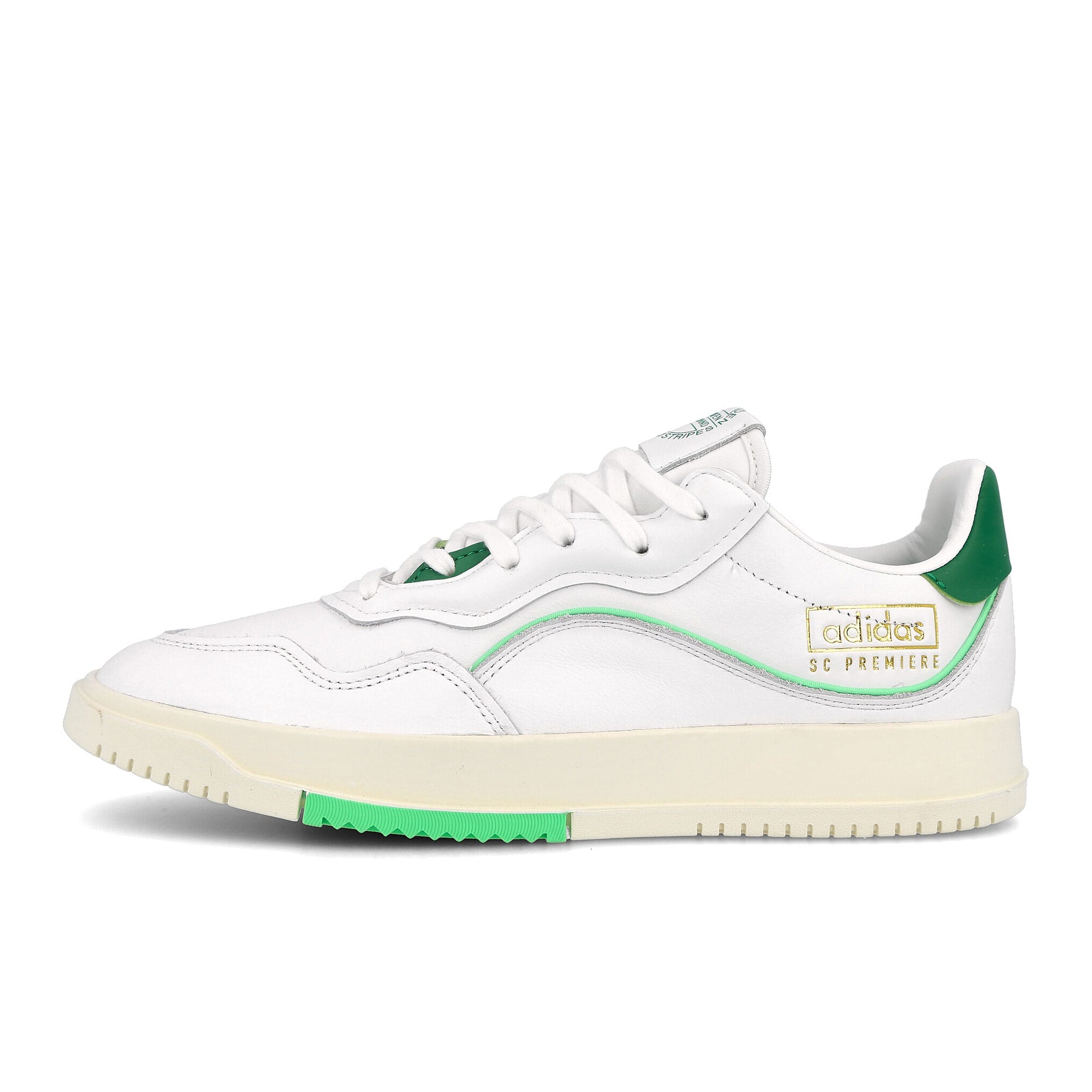 adidas sc premiere Footwear White / Green / Shock Lime FV8533 | Overkill