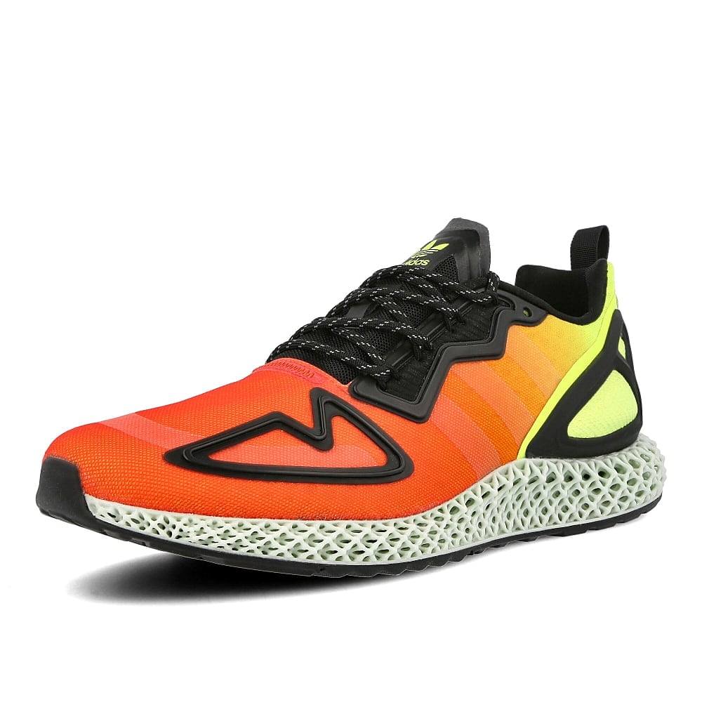 adidas zx 2k 4d Solar Yellow / Hi-res Red / Core Black Detailfoto | Overkill