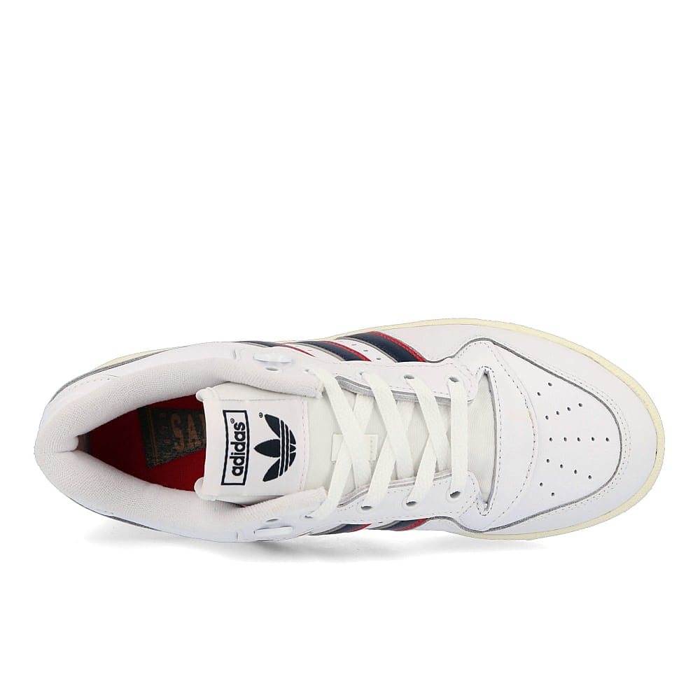 adidas rivalry low Collegiate Burgundy-Collegiate Navy-Red Sneakers Detailfoto | Overkill