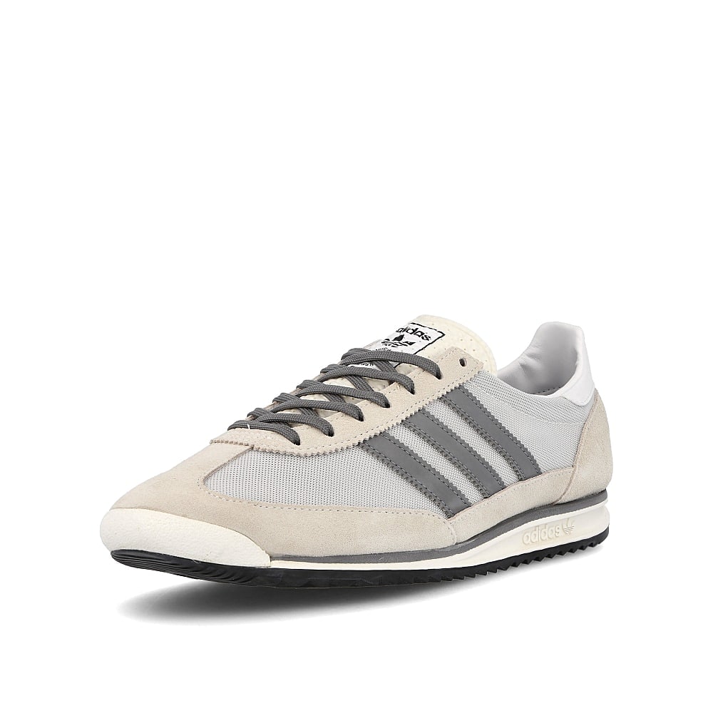 adidas sl 72 Running White-Grey Three-Chalk White Sneakers Close Up | Overkill