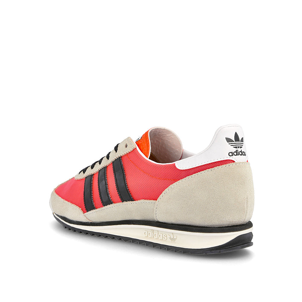 adidas sl 72 Solar Red / Core Black / Chalk White Close-up | Overkill