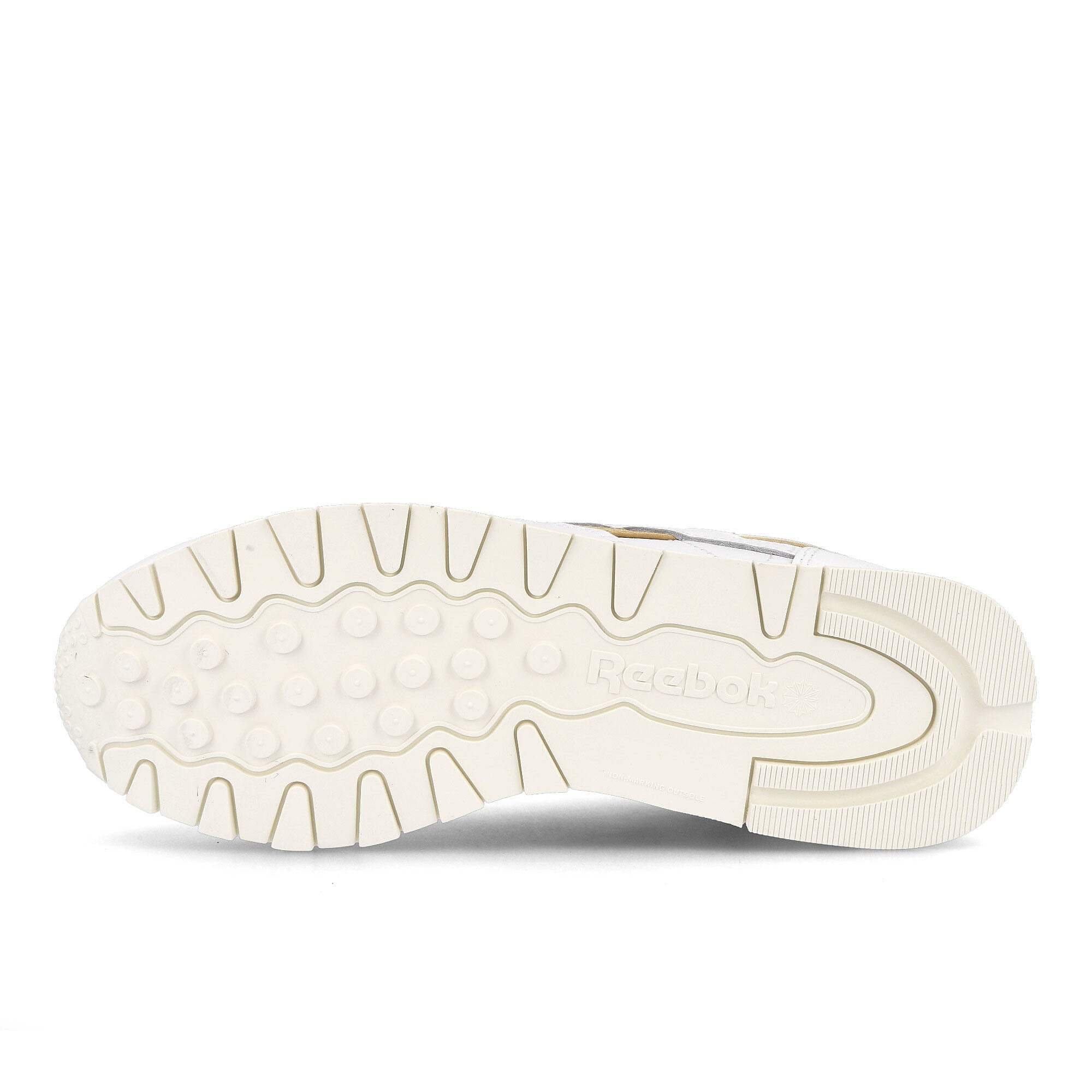 Reebok wmns classic leather White-Alabaster-Utility Beige Sneakers Detail View 1 | Overkill