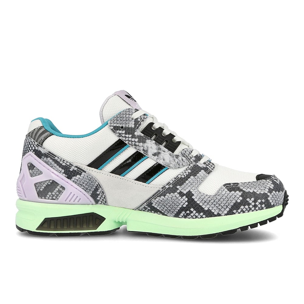 adidas zx 8000 White Tint / Core Black / Hi-Res Aqua Material | Overkill